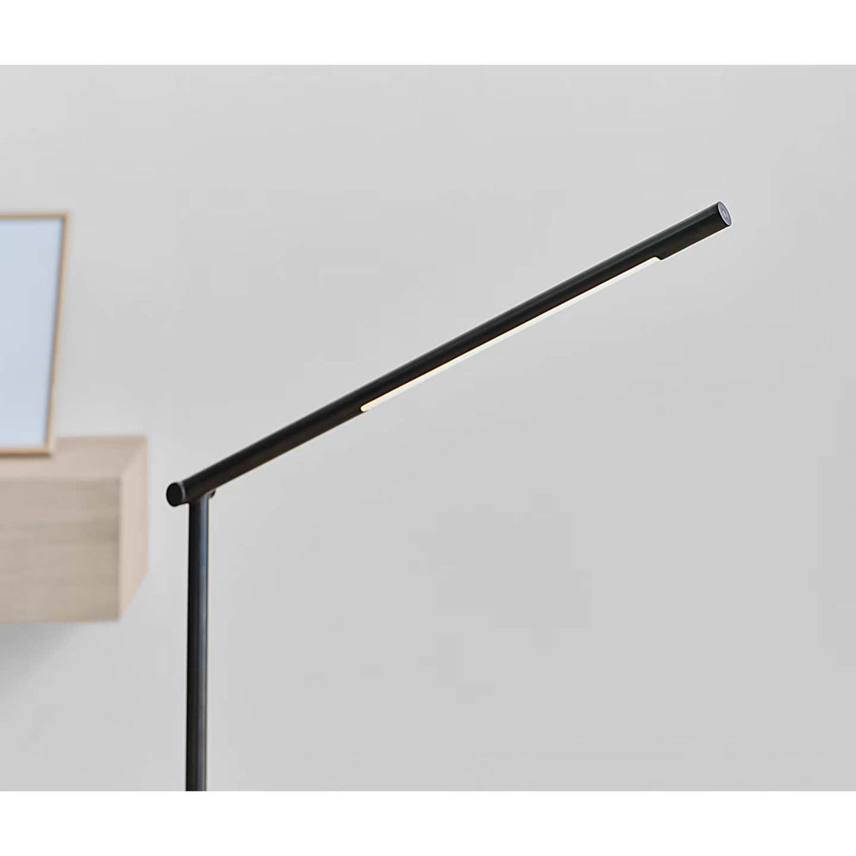 Kelly Wearstler Cona Large Articulating Floor Lamp in Bronze W10" x H42.5" - 64.5" x E17.5" - 23.75"