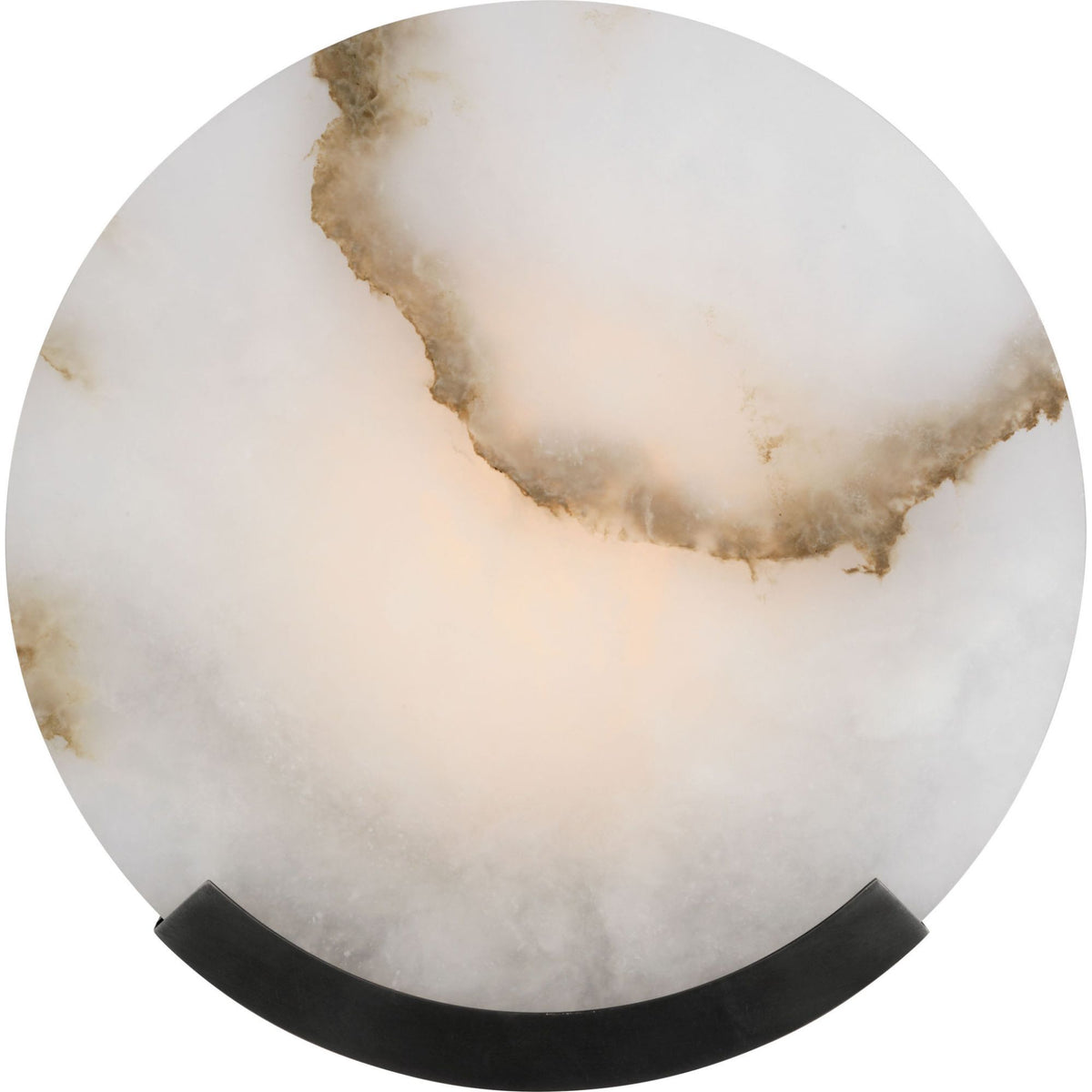 Kelly Wearstler Melange 10" Sconce in Bronze with Alabaster W9.75" x H10" x E3.5"