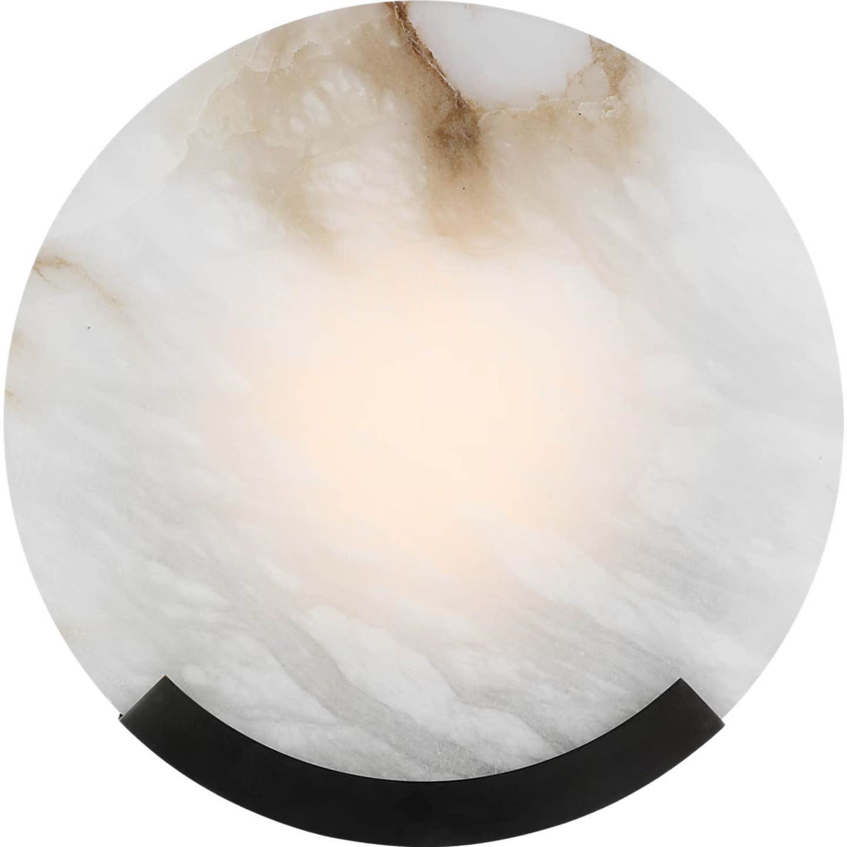 Kelly Wearstler Melange 13" Sconce in Bronze with Alabaster W12.75" x H13" x E3.5"