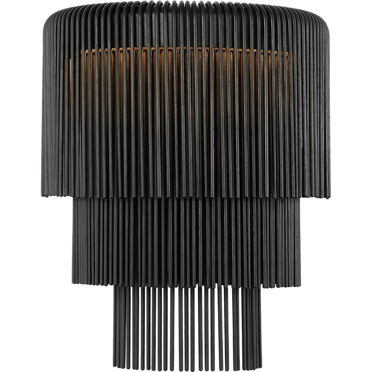 Kelly Wearstler Differo 8" Layered Sconce in Aged Iron W8.25" x H10" x E4.75"