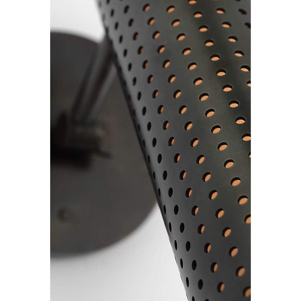 Kelly Wearstler Precision 12" Articulating Sconce in Bronze with White Glass W4.5" x H9" - 11.5" x E6.75" - 11.75"