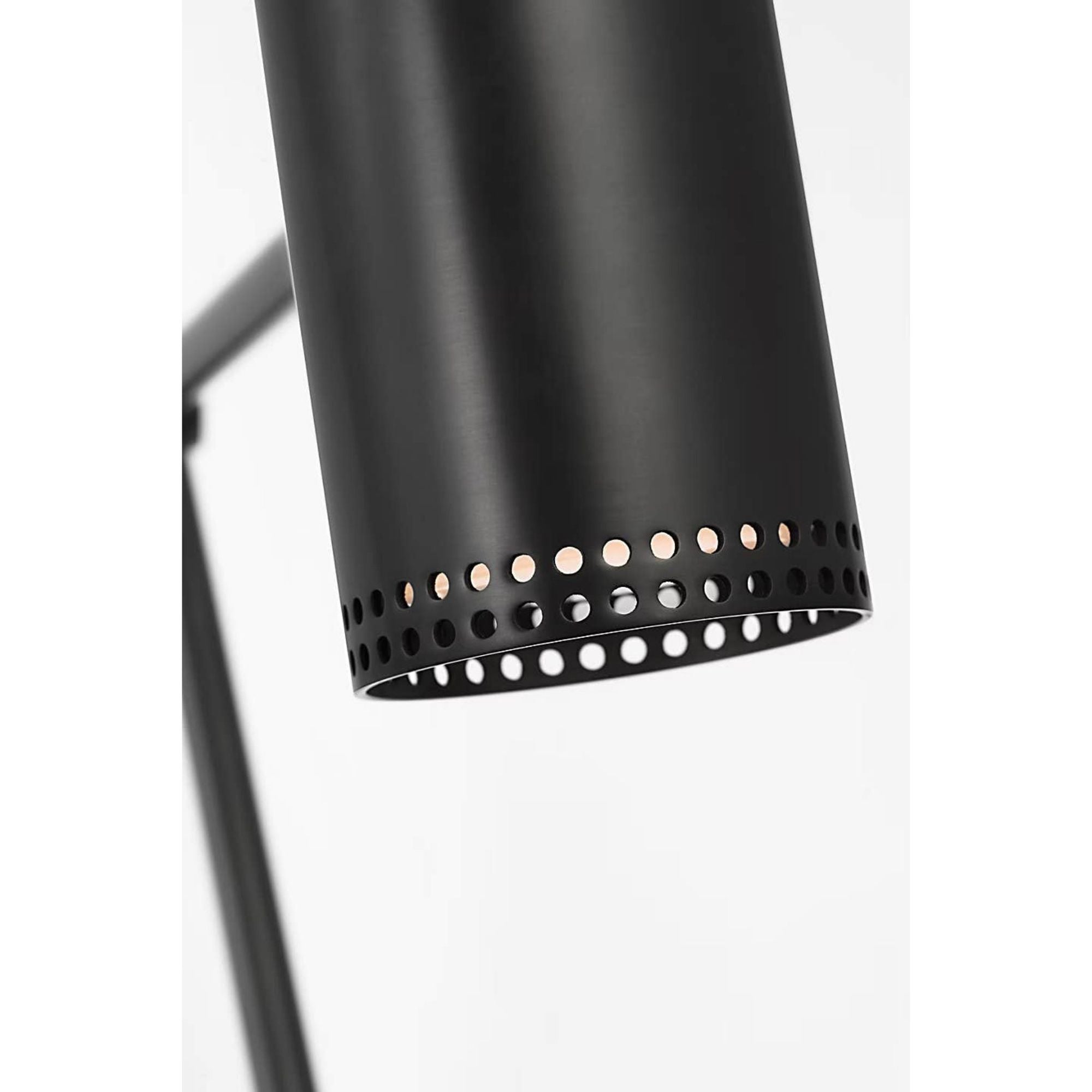 Kelly Wearstler Precision 5" Double Library Light in Bronze with White Glass W4.5" x H10.25" - 13.5" x E15" - 22.5"