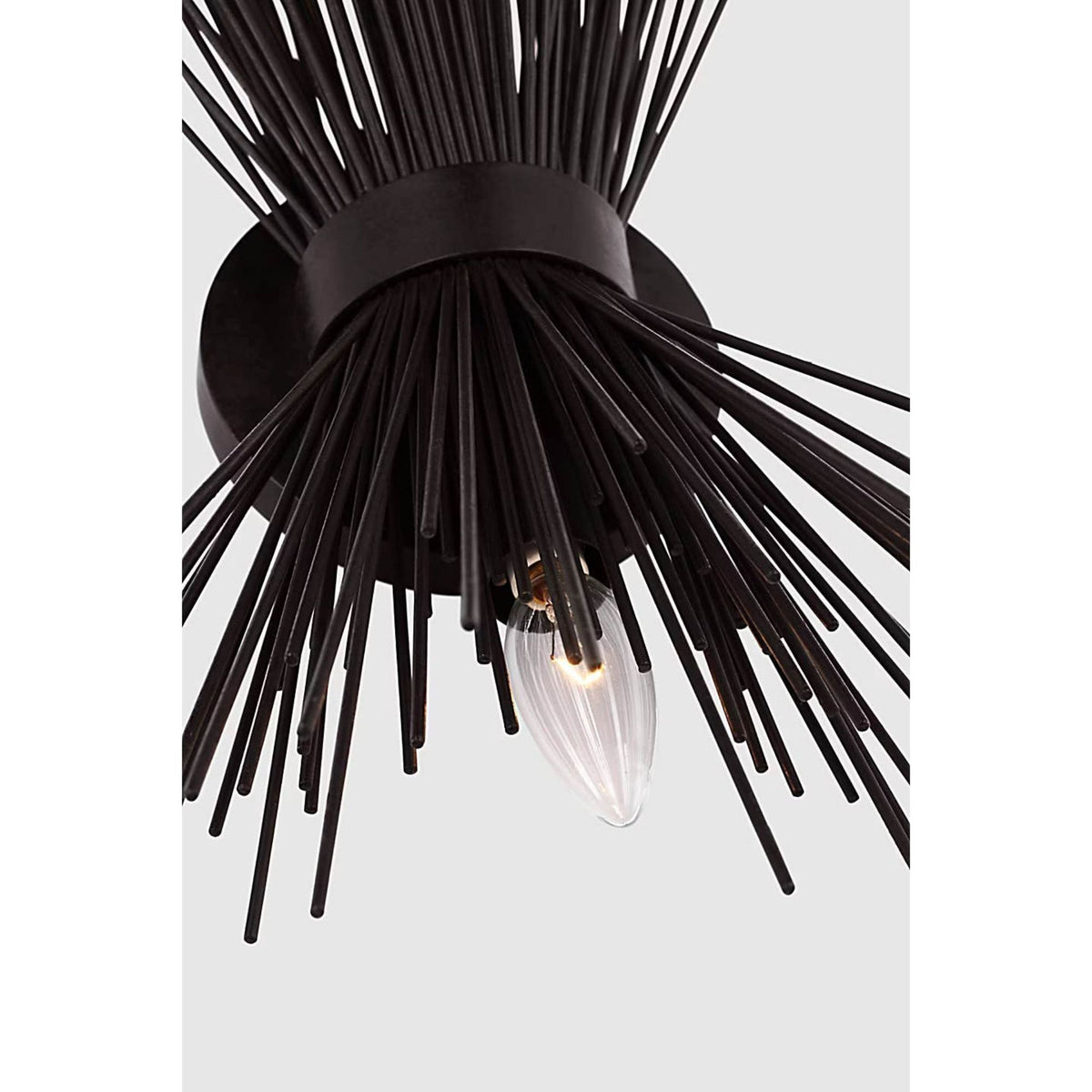 Kelly Wearstler Strada Medium Sconce in Aged Iron W8" x H25" x E4.75"