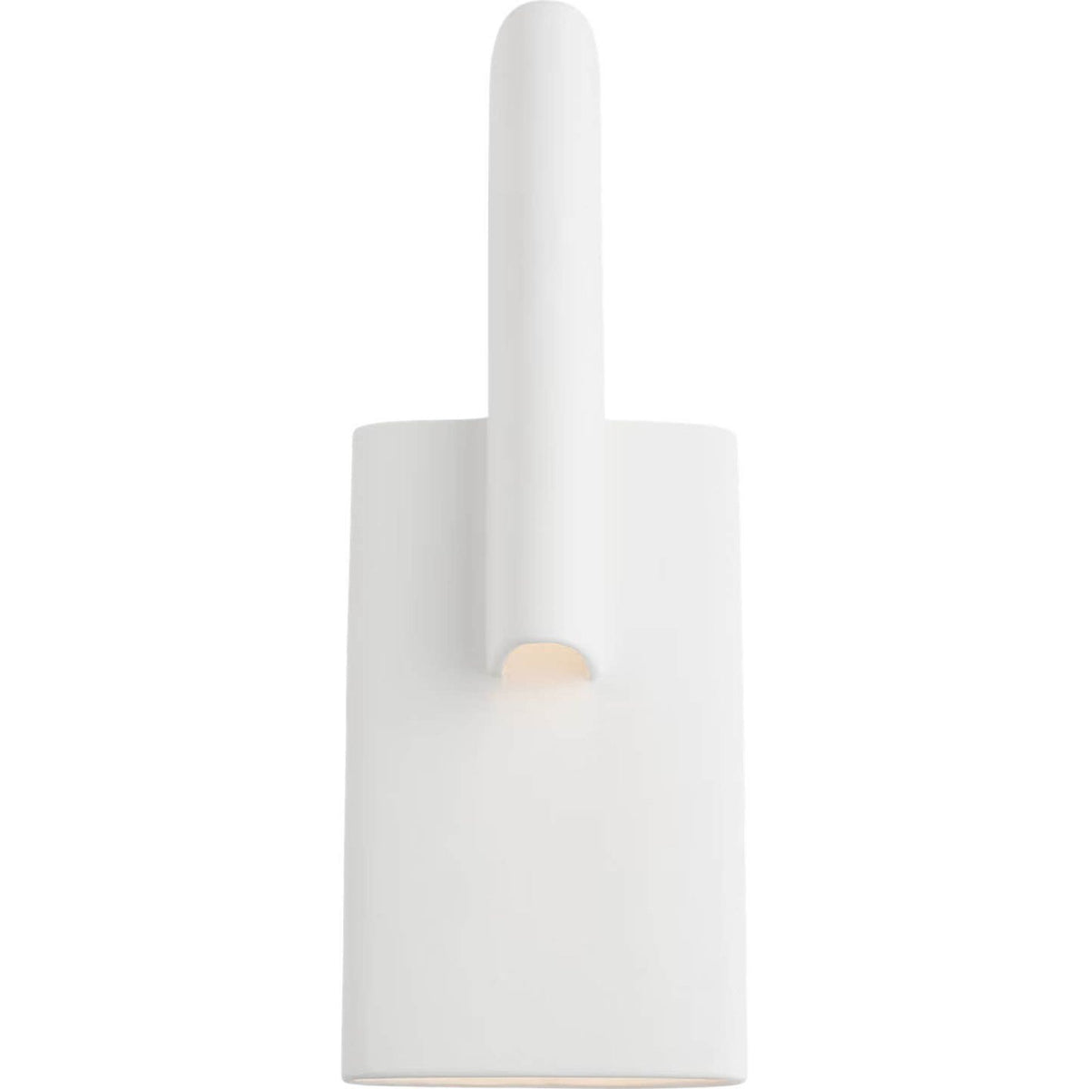 Kelly Wearstler Lotura 16" Intersecting Sconce in Museum White W6" x H16" x E5.5"