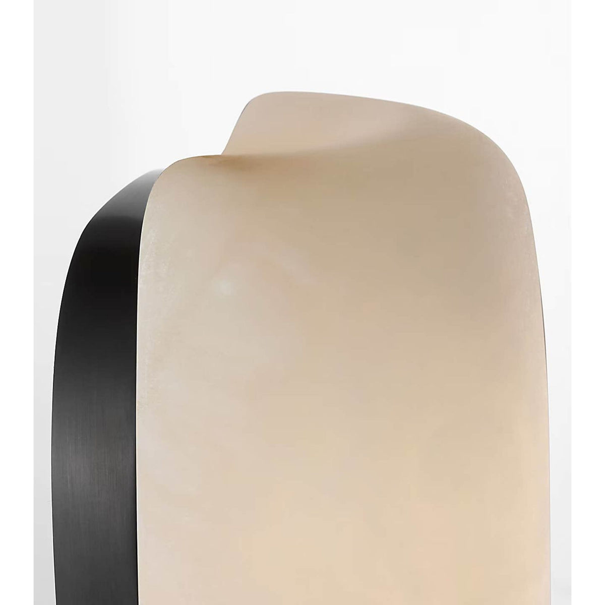 Kelly Wearstler Formosa 20" Linear Sconce in Alabaster and Bronze W4.75" x H19.75" x E3.25"