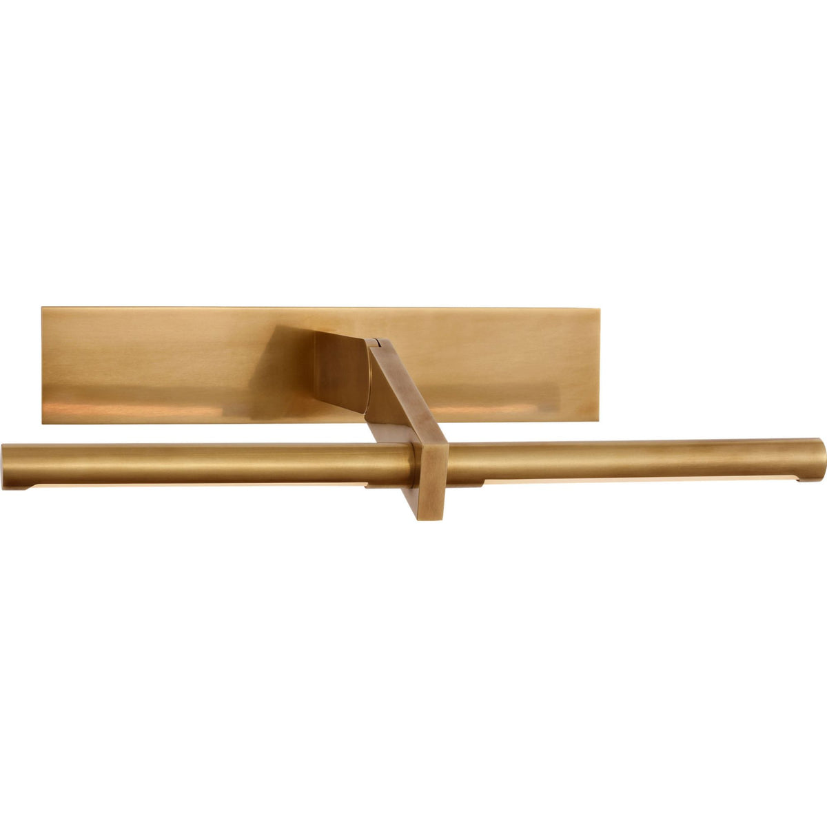 Kelly Wearstler Axis 18" Pivoting Library Light in Antique-Burnished Brass W18" x H3" - 6.25" x E12.25" - 13.25"
