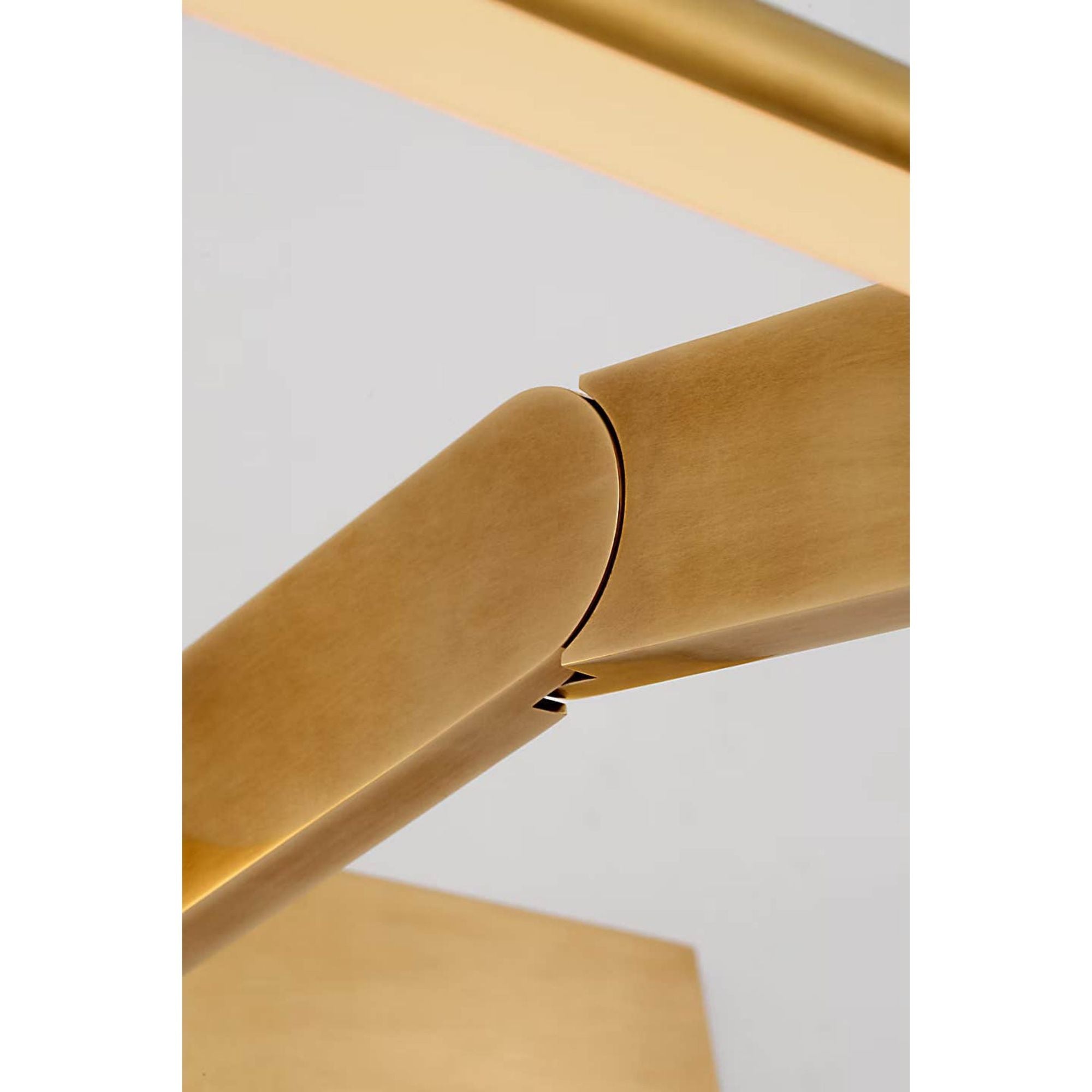 Kelly Wearstler Axis 18" Pivoting Library Light in Antique-Burnished Brass W18" x H3" - 6.25" x E12.25" - 13.25"