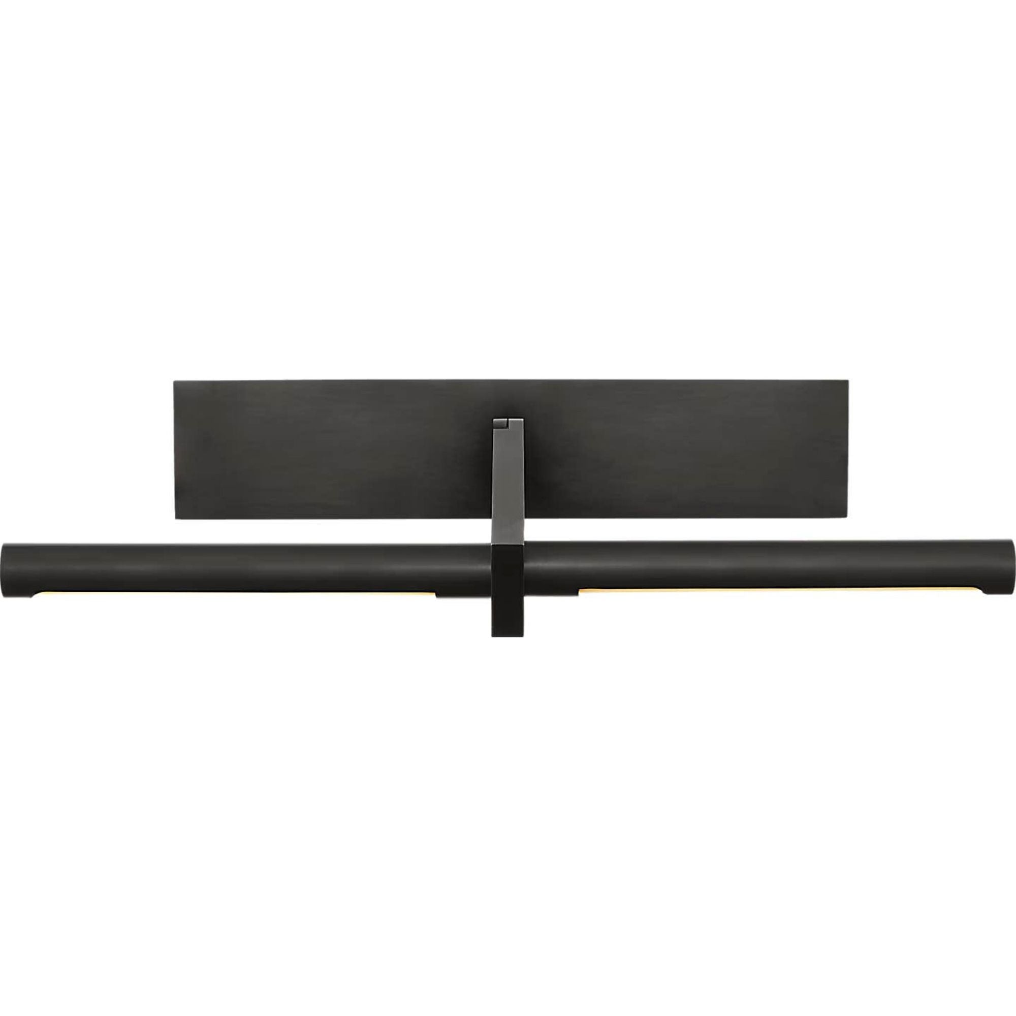 Kelly Wearstler Axis 18" Pivoting Library Light in Bronze W18" x H3" - 6.25" x E12.25" - 13.25"