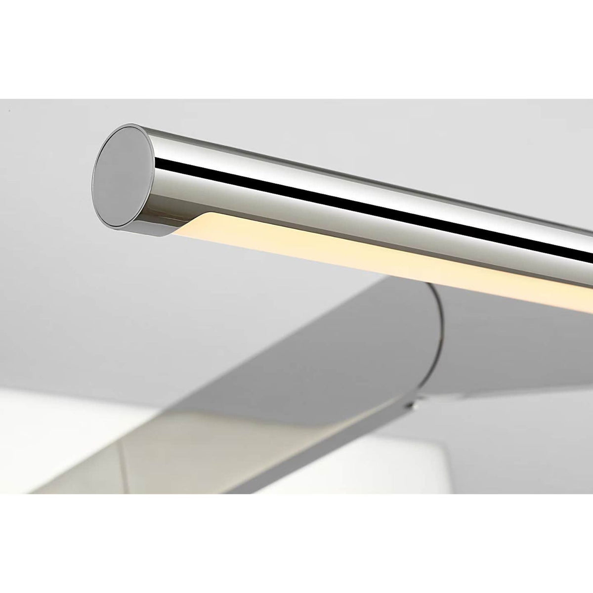 Kelly Wearstler Axis 18" Pivoting Library Light in Polished Nickel W18" x H3" - 6.25" x E12.25" - 13.25"