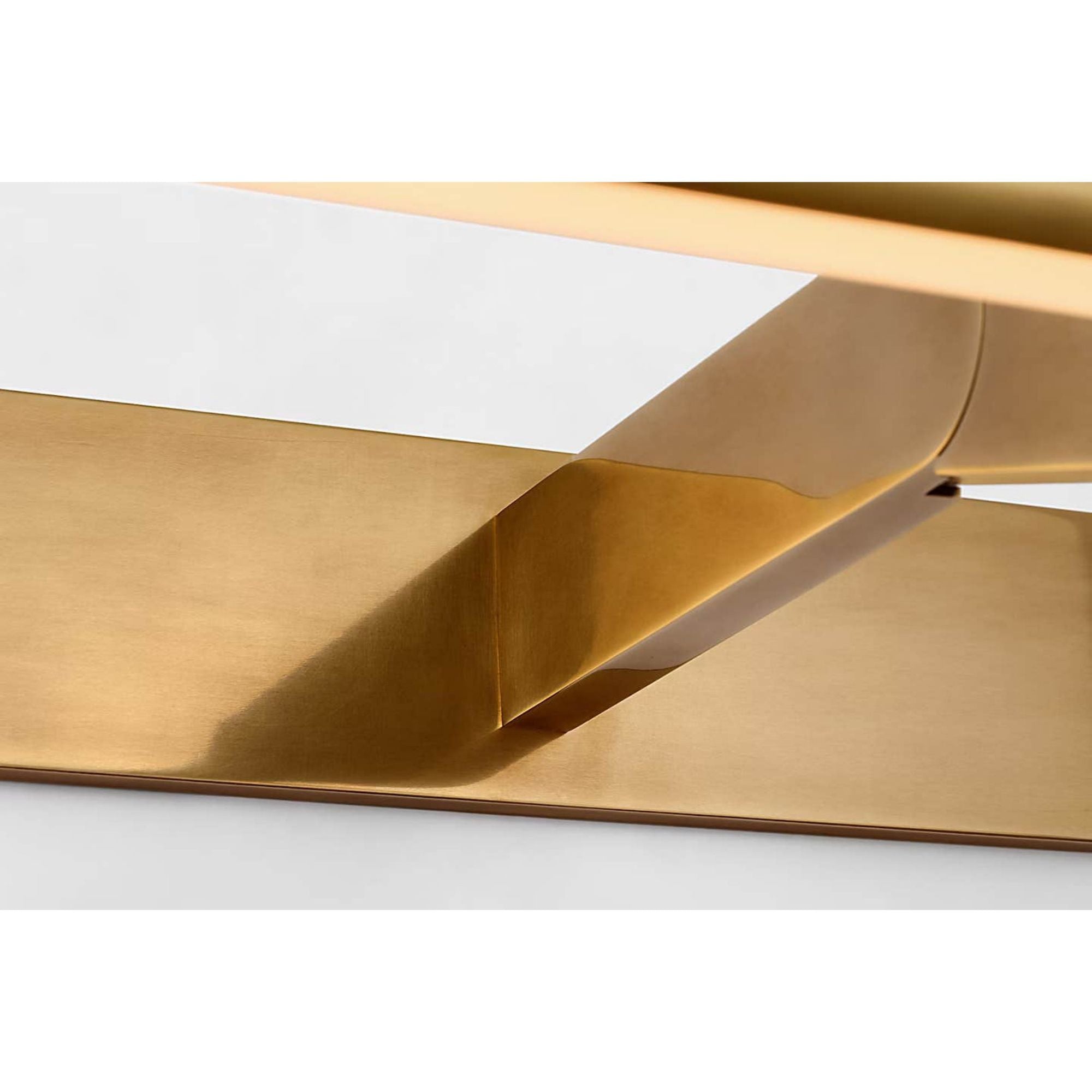 Kelly Wearstler Axis 25" Pivoting Library Light in Antique-Burnished Brass W24.5" x H3" - 6.25" x E12.25" - 13.25"