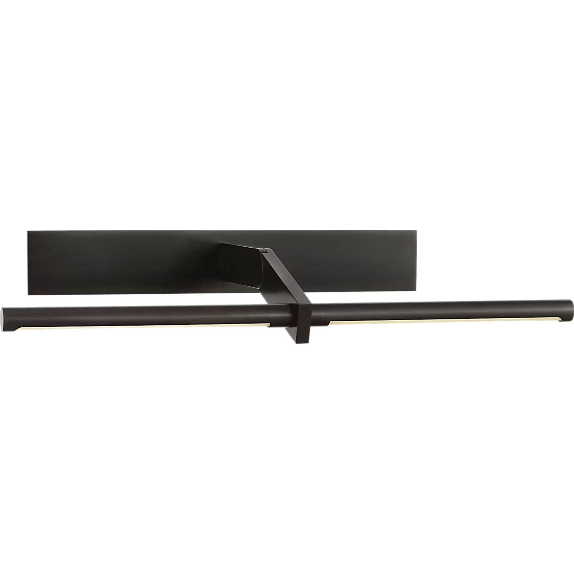 Kelly Wearstler Axis 25" Pivoting Library Light in Bronze W24.5" x H3" - 6.25" x E12.25" - 13.25"