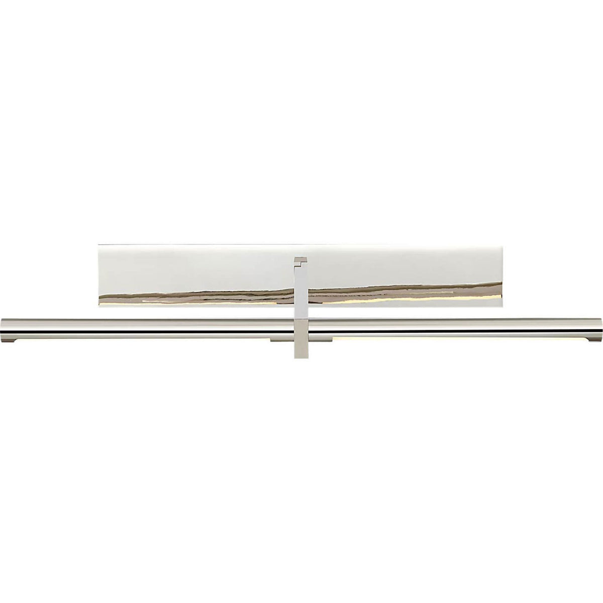 Kelly Wearstler Axis 25" Pivoting Library Light in Polished Nickel W24.5" x H3" - 6.25" x E12.25" - 13.25"