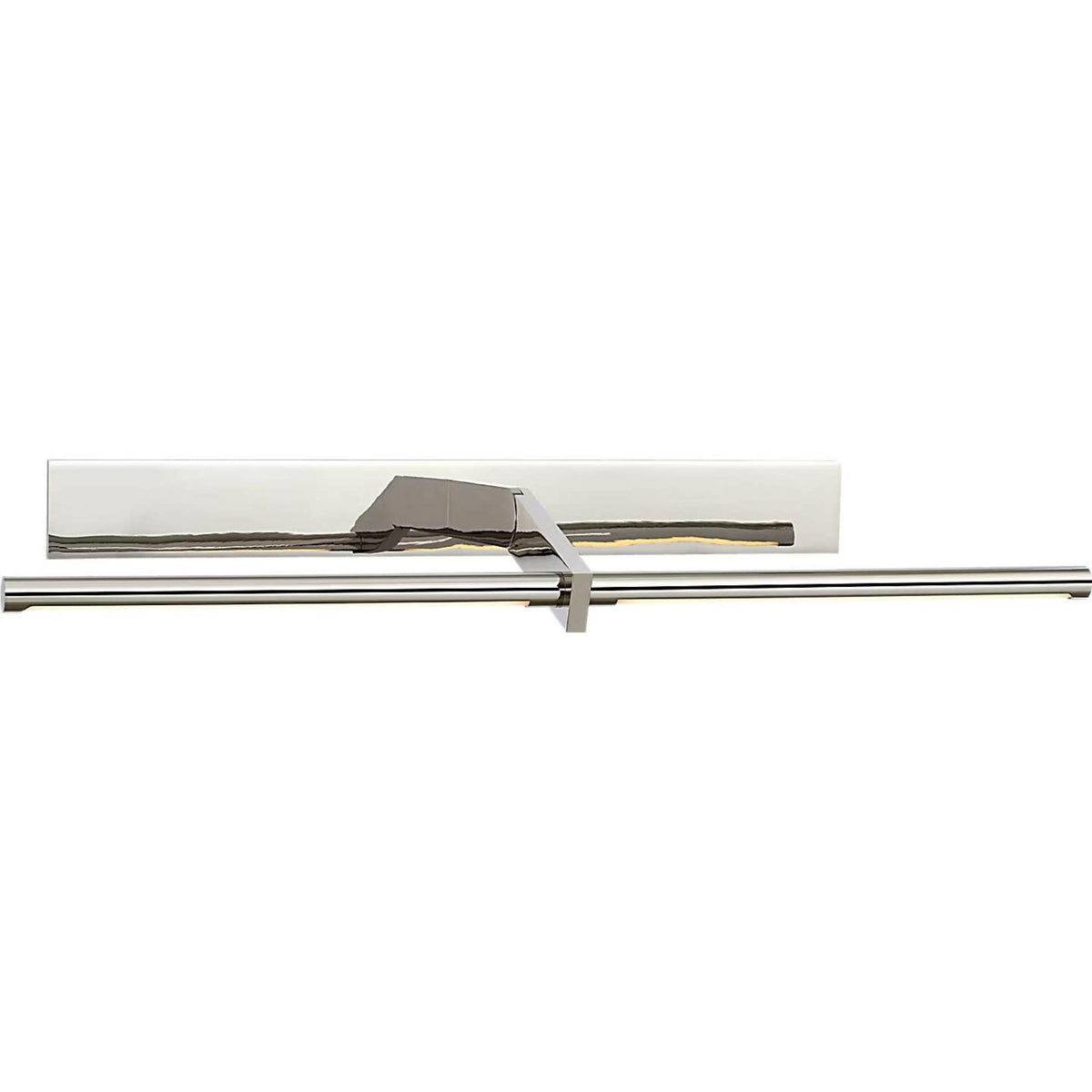 Kelly Wearstler Axis 32" Pivoting Library Light in Polished Nickel W31.5" x H3" - 6.25" x E12.25" - 13.25"
