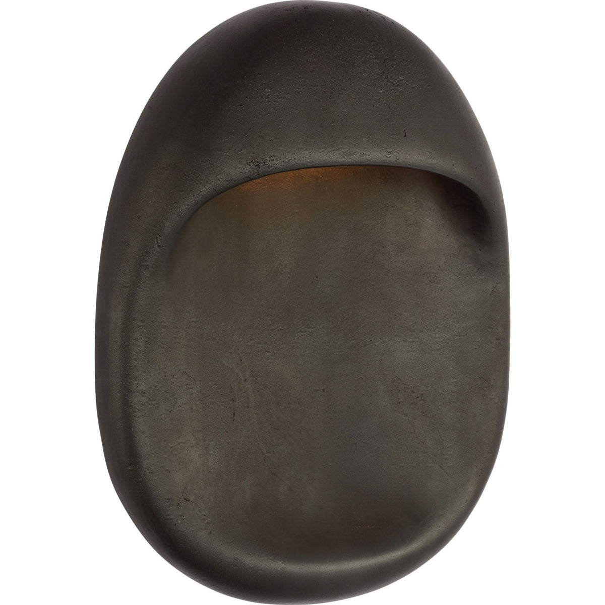 Kelly Wearstler Esculpa 14" Rounded Wall Light in Museum Bronze W12" x H14" x E4"