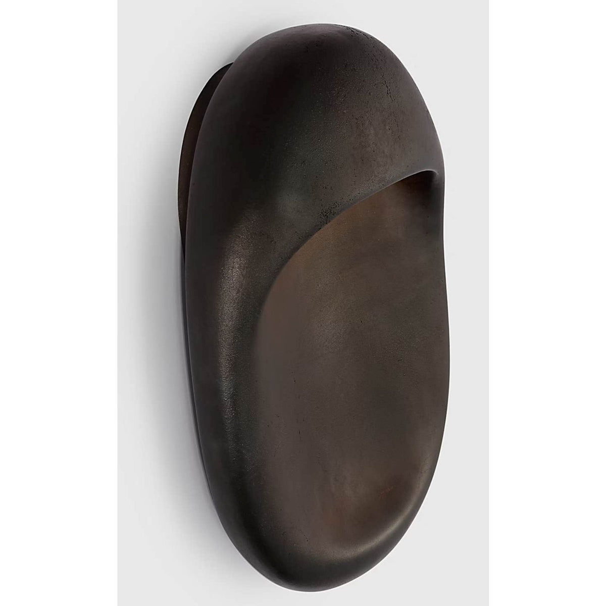 Kelly Wearstler Esculpa 14" Rounded Wall Light in Museum Bronze W12" x H14" x E4"