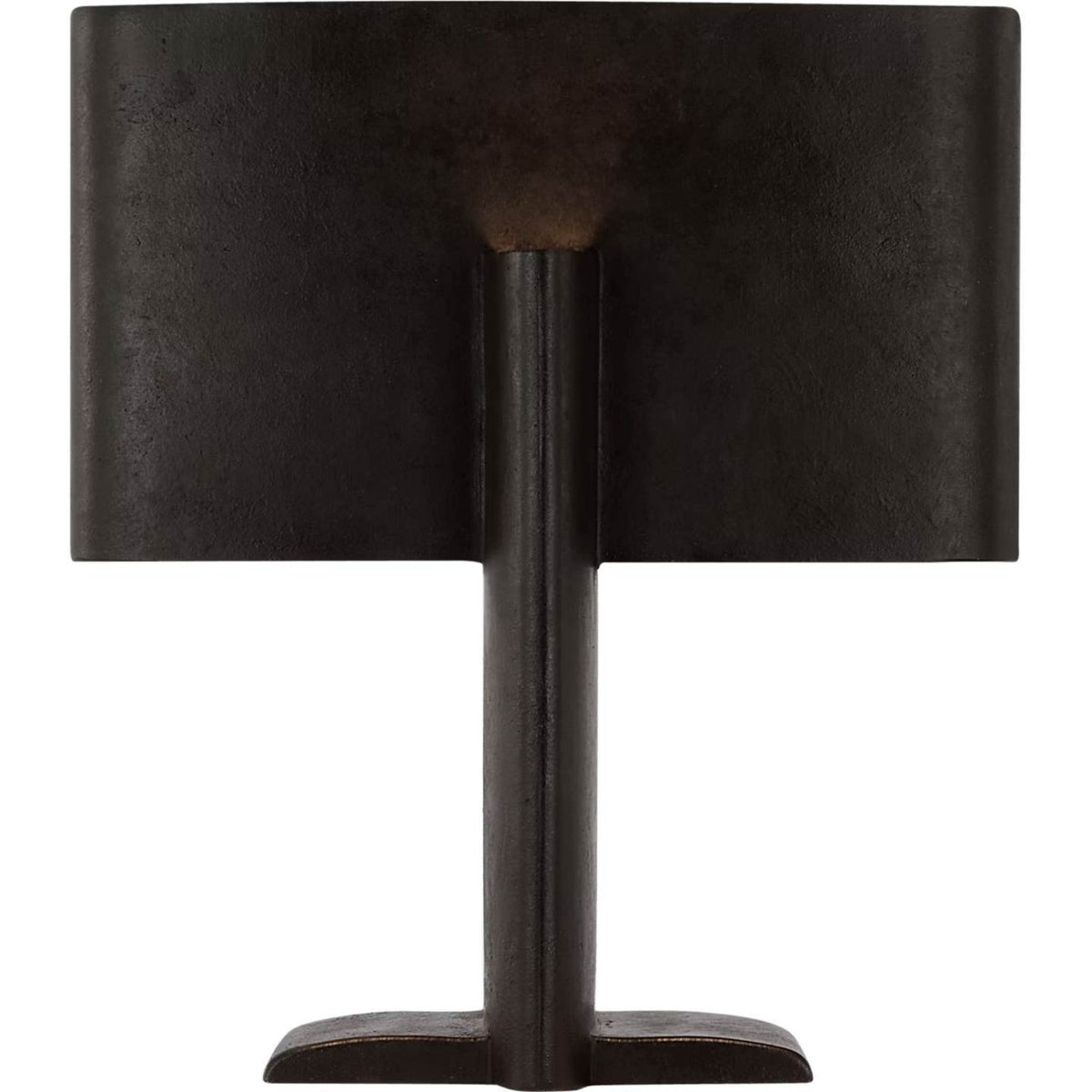 Kelly Wearstler Lotura 17" Intersecting Table Lamp in Museum Black W15" x H16.75"
