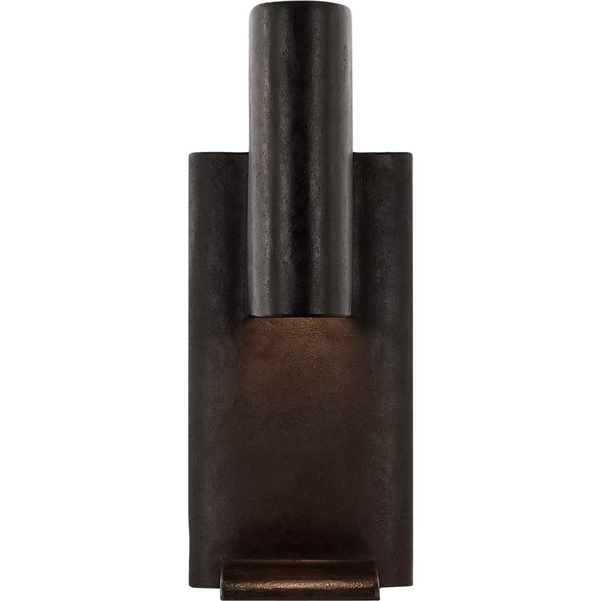 Kelly Wearstler Lotura 17" Intersecting Table Lamp in Museum Black W15" x H16.75"
