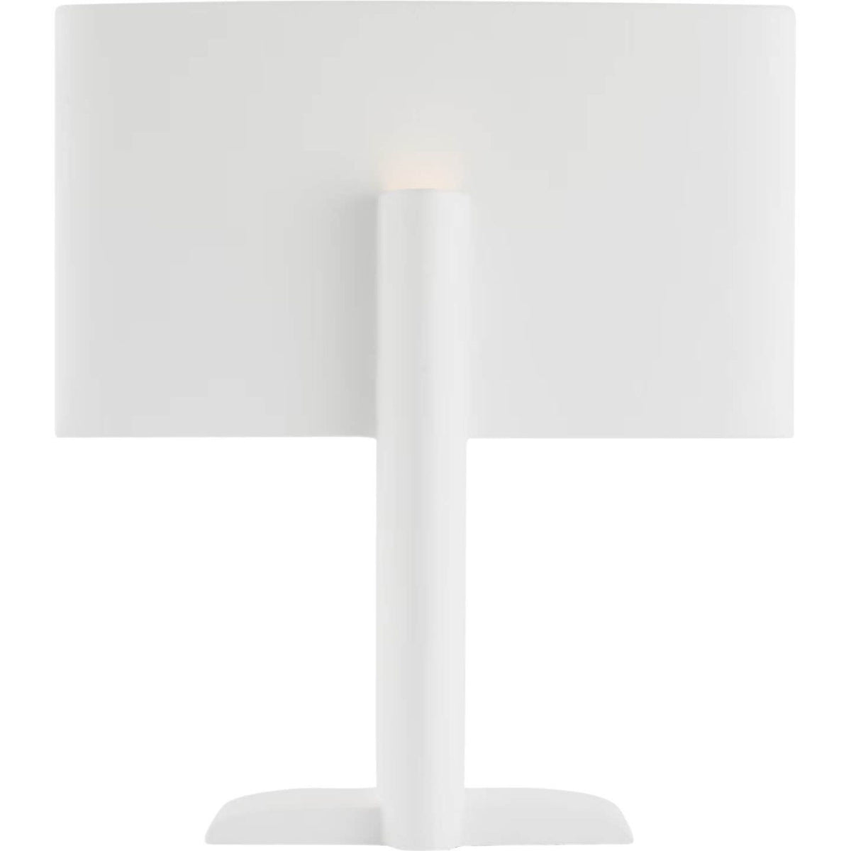 Kelly Wearstler Lotura 17" Intersecting Table Lamp in Museum White W15" x H16.75"