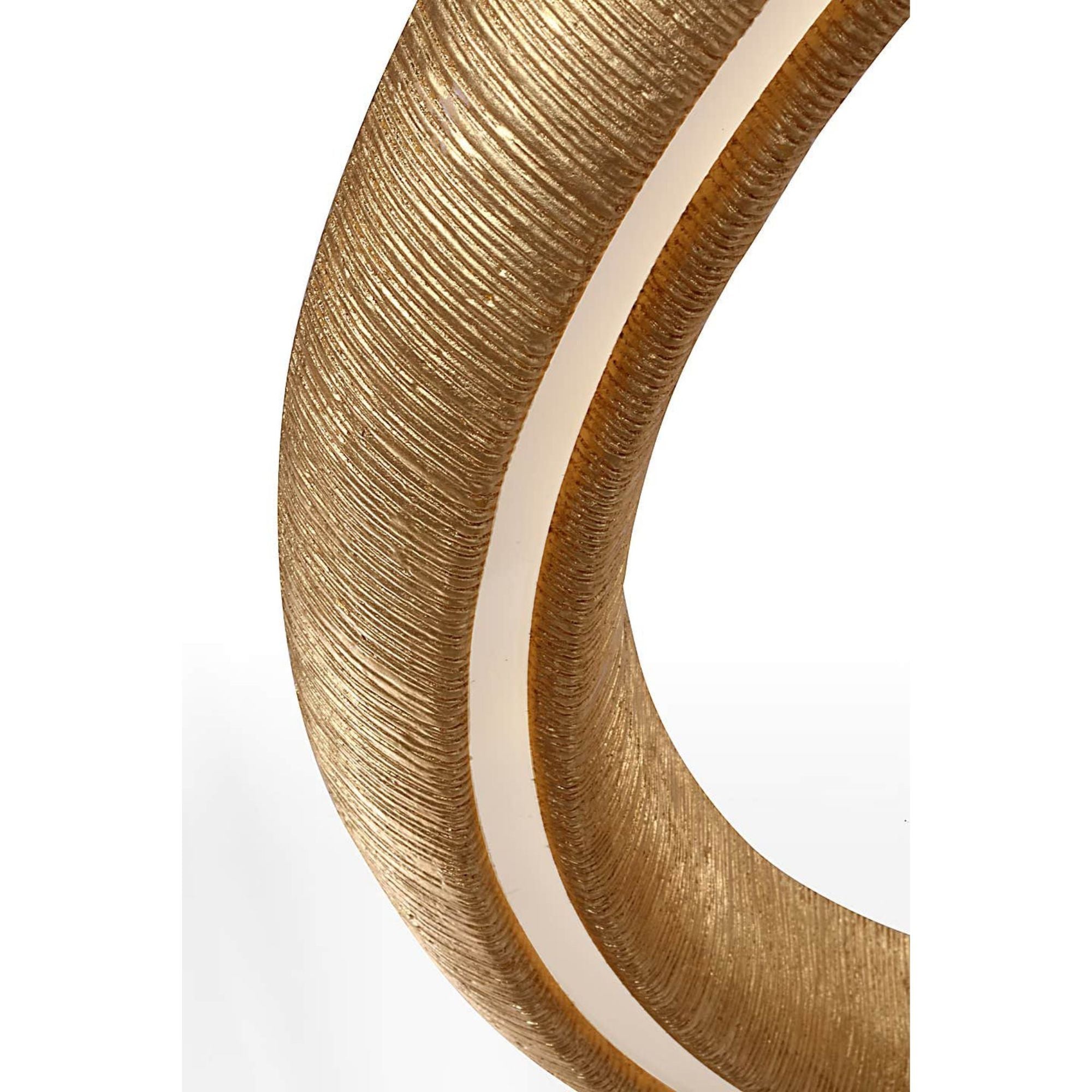 Kelly Wearstler Utopia 30" Ring Chandelier in Gild W30"