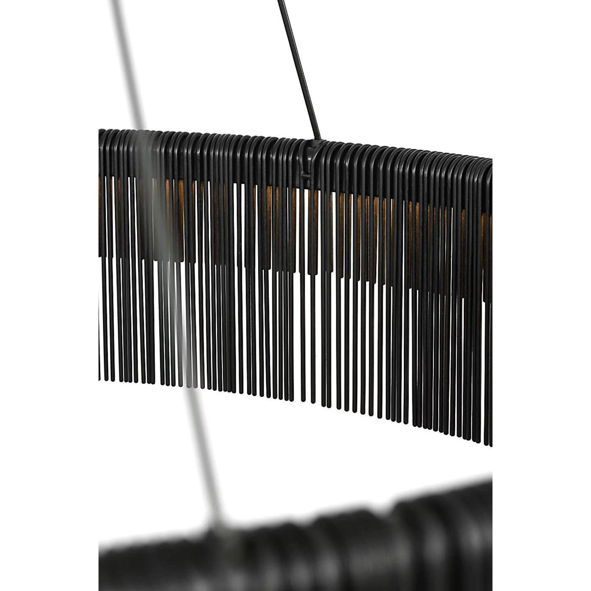 Kelly Wearstler Differo 34" Layered Ring Chandelier in Aged Iron W33.75"