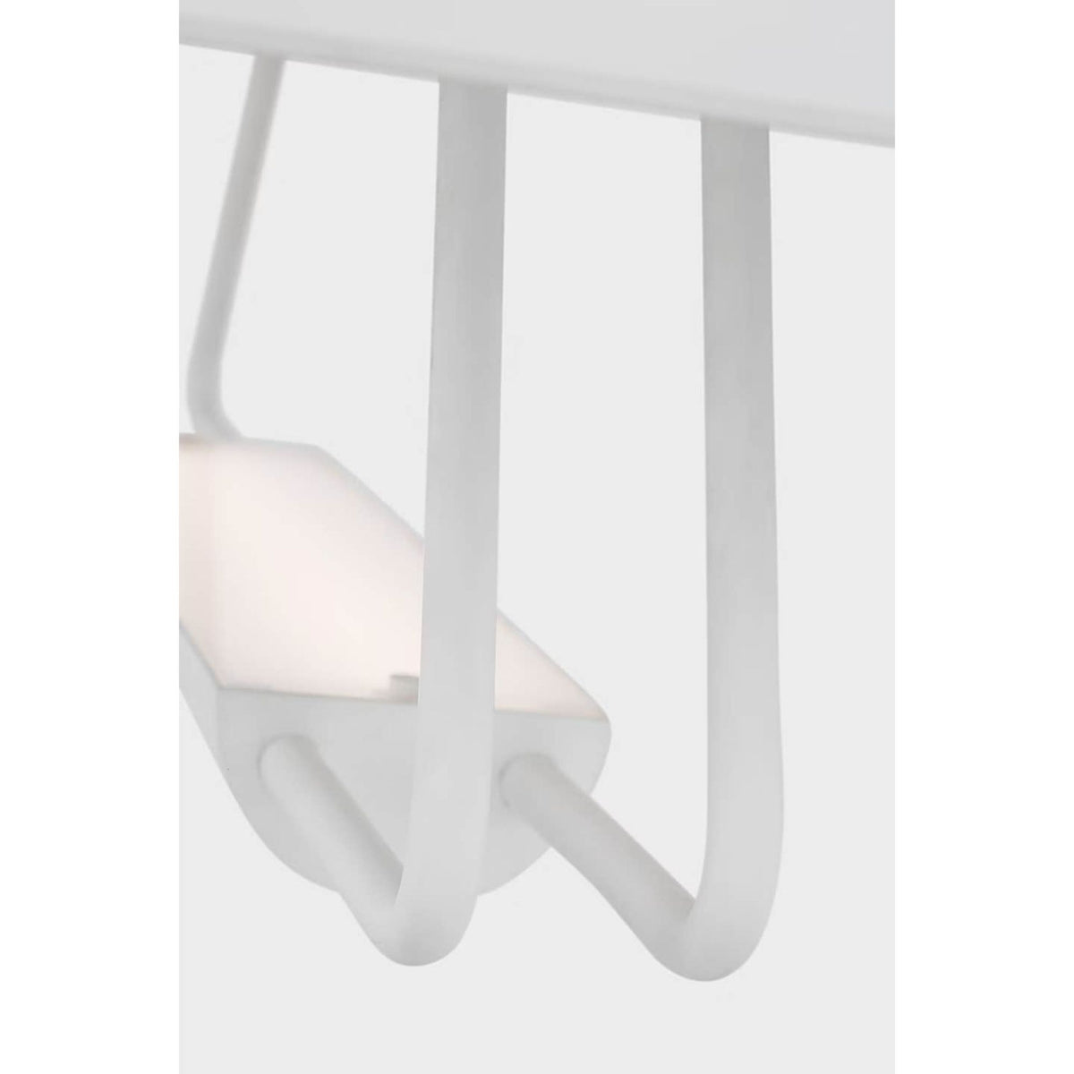 Kelly Wearstler Teline 30" Round Chandelier in Matte White W30"