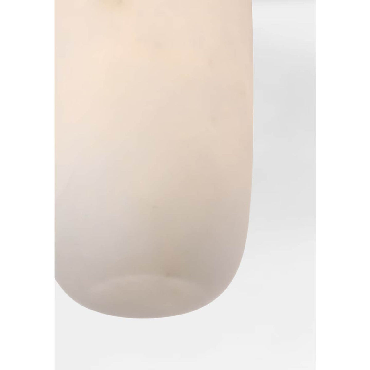 Kelly Wearstler Formosa 11" Single Pendant in Bronze with Alabaster W3.25"
