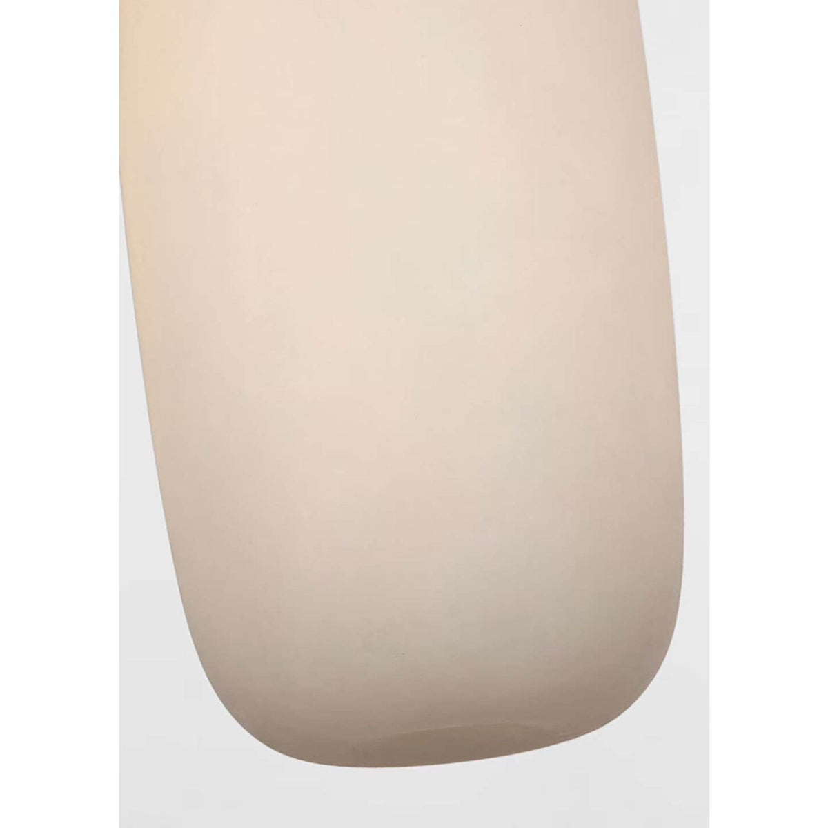 Kelly Wearstler Formosa 11" Single Pendant in Polished Nickel with Alabaster W3.25"