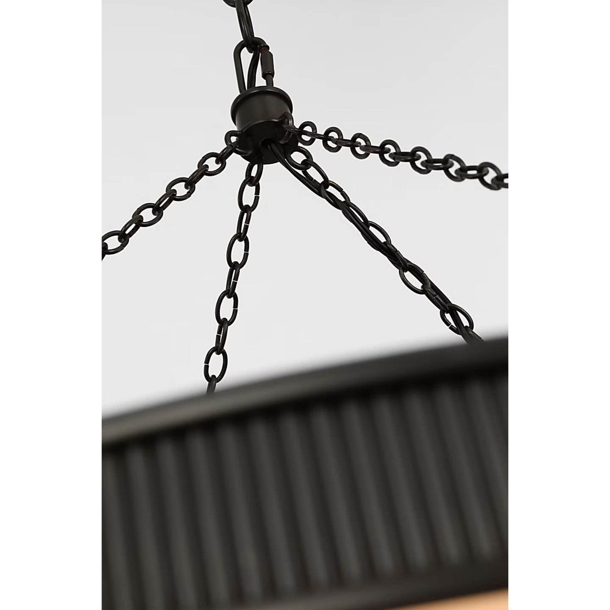 Marie Flanigan Menil 40" Ring Chandelier in Bronze W40" x H24.75"