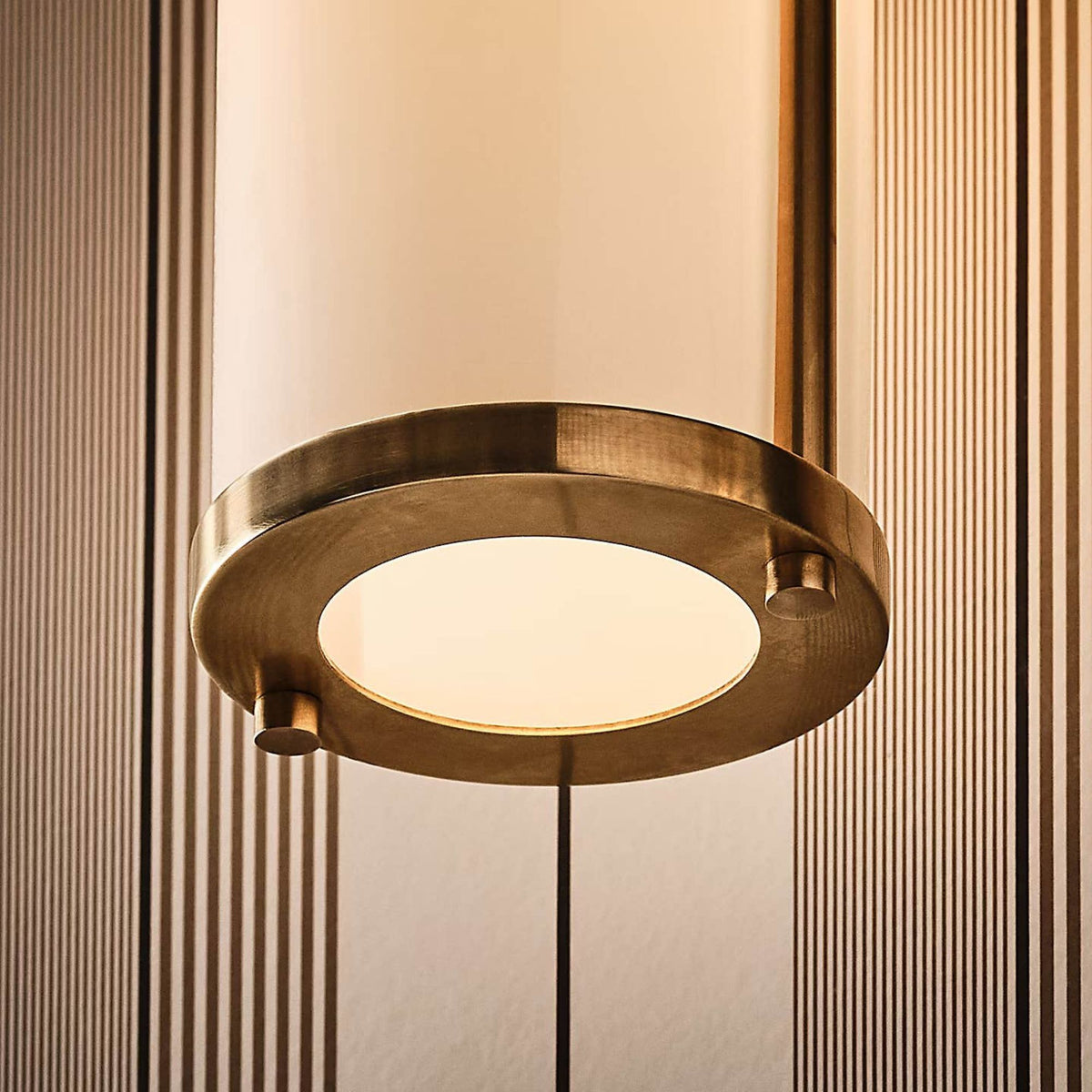 Ralph Lauren Lichfield Double Sconce in Natural Brass W4.5" x H17.75" x E5"