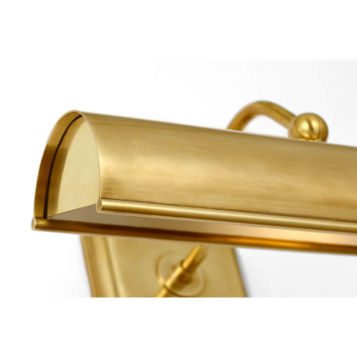 Ralph Lauren Hessen 12" Picture Light in Natural Brass W12" x H4.75" x E9"