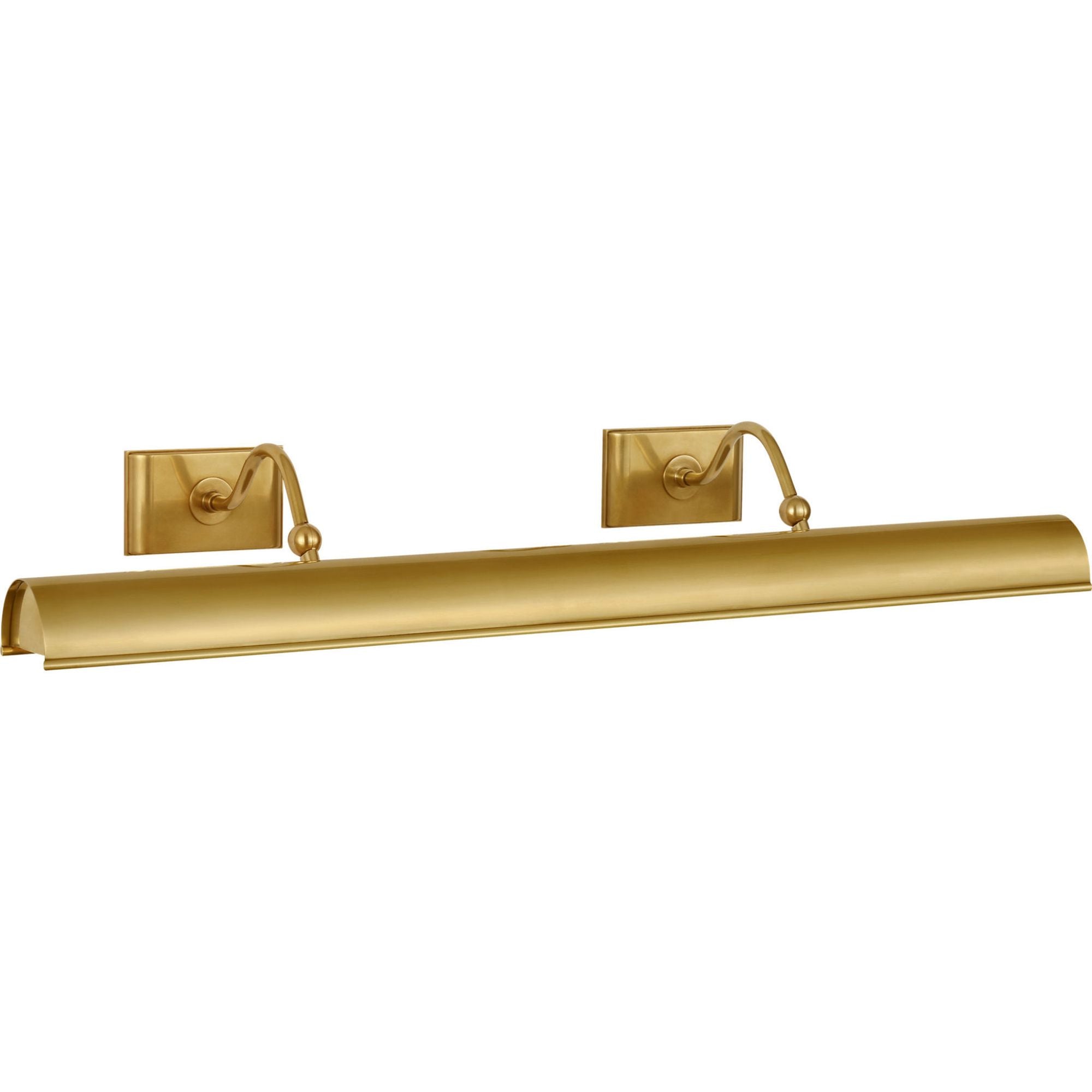 Ralph Lauren Hessen 30" Picture Light in Natural Brass W30" x H4.75" x E9"