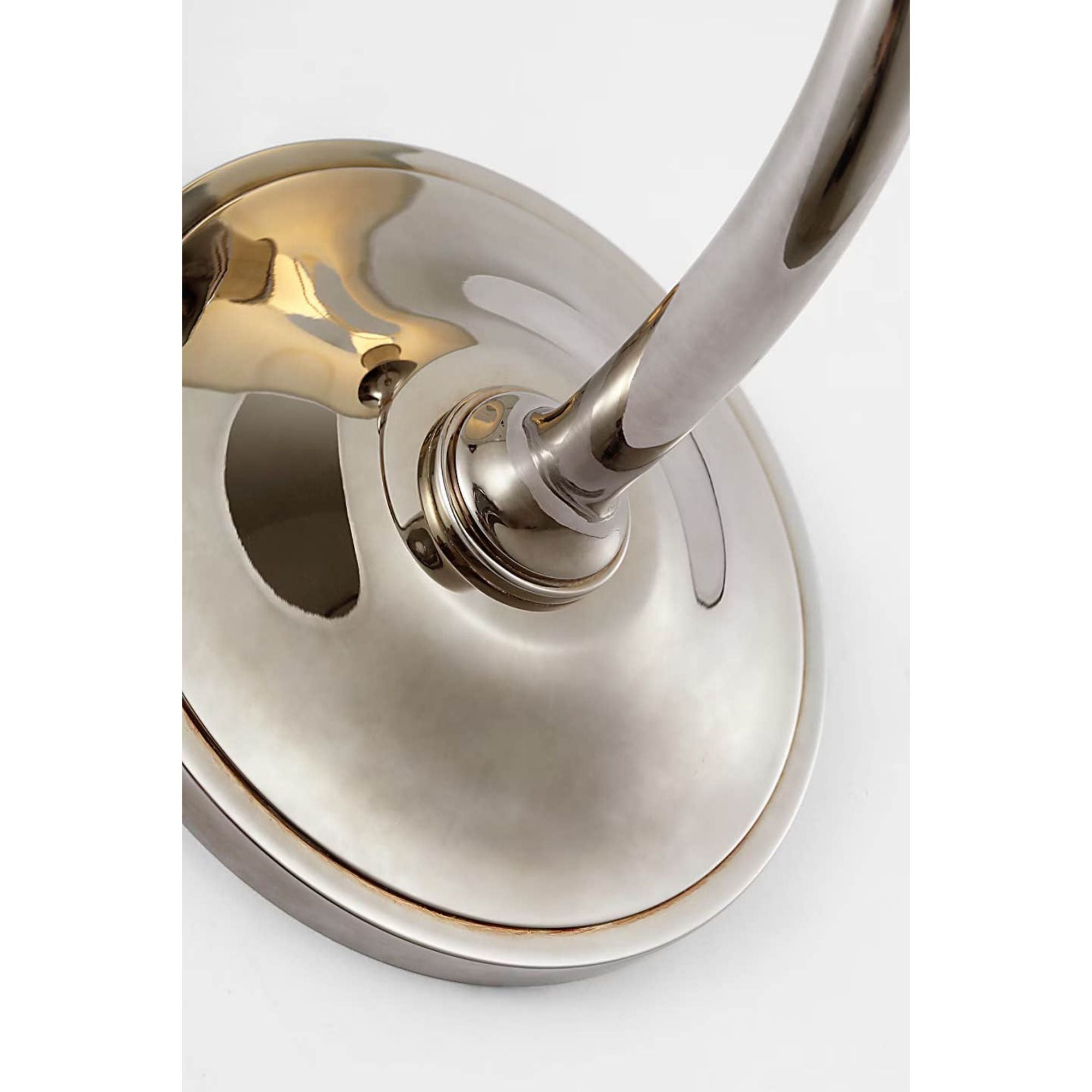 Ralph Lauren Embers 12" Single Sconce in Butler's Silver with Silk Box Pleat Shade W5.5" x H11.75" x E7.25"