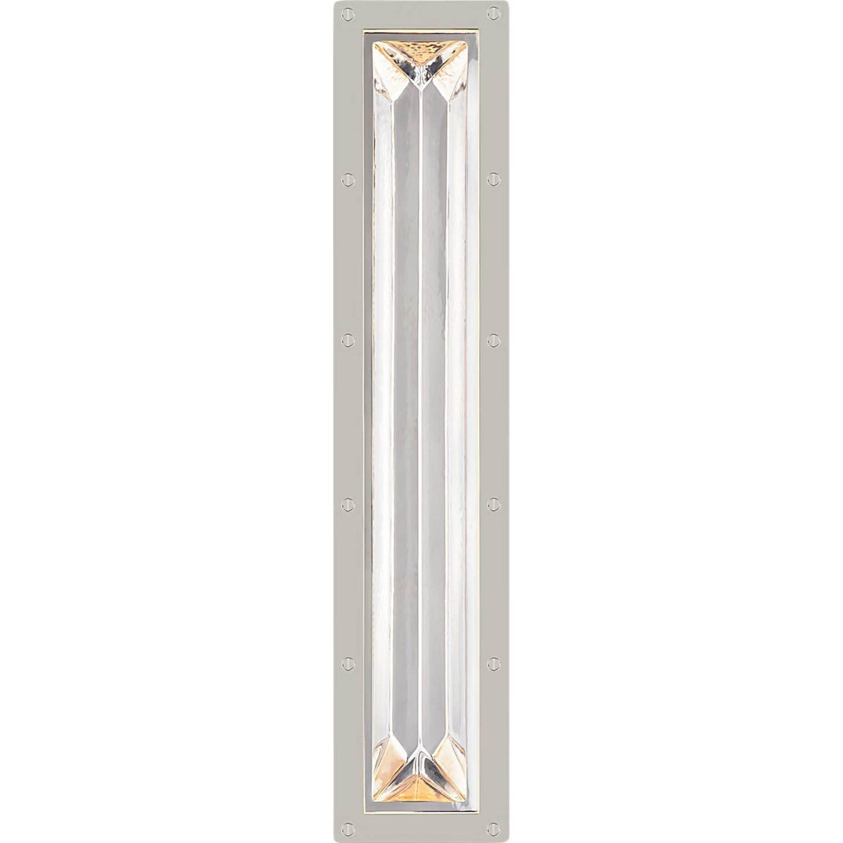 Ralph Lauren Rolland 27" Sconce in Polished Nickel and Crystal W5.75" x H27.25" x E2.5"
