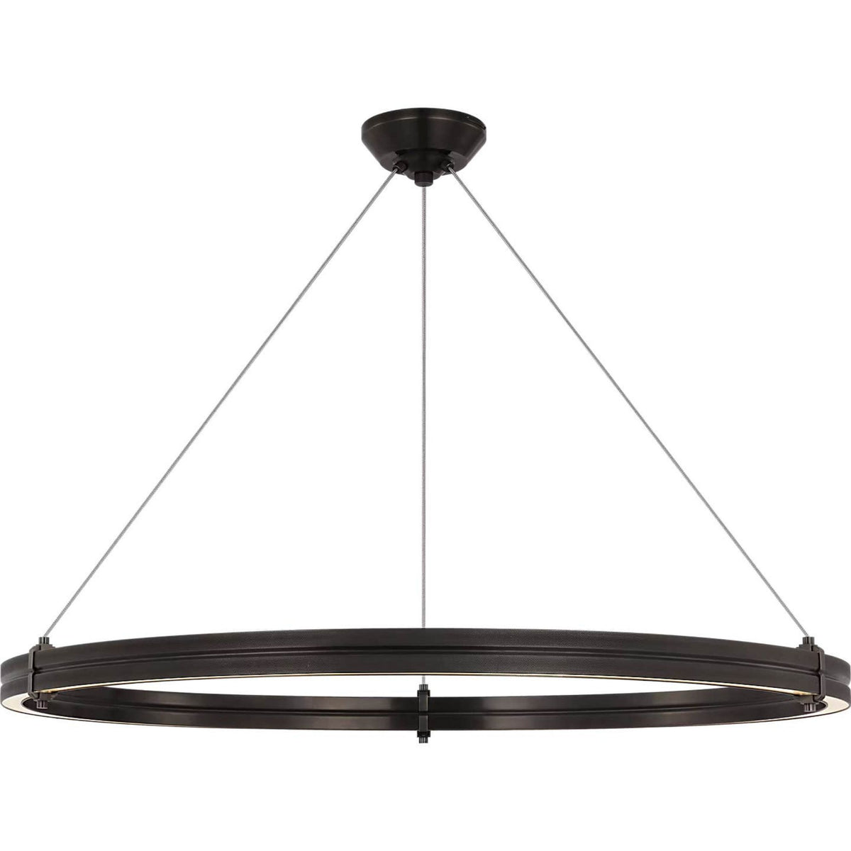 Ralph Lauren Paxton 40" Ring Chandelier in Bronze W40"