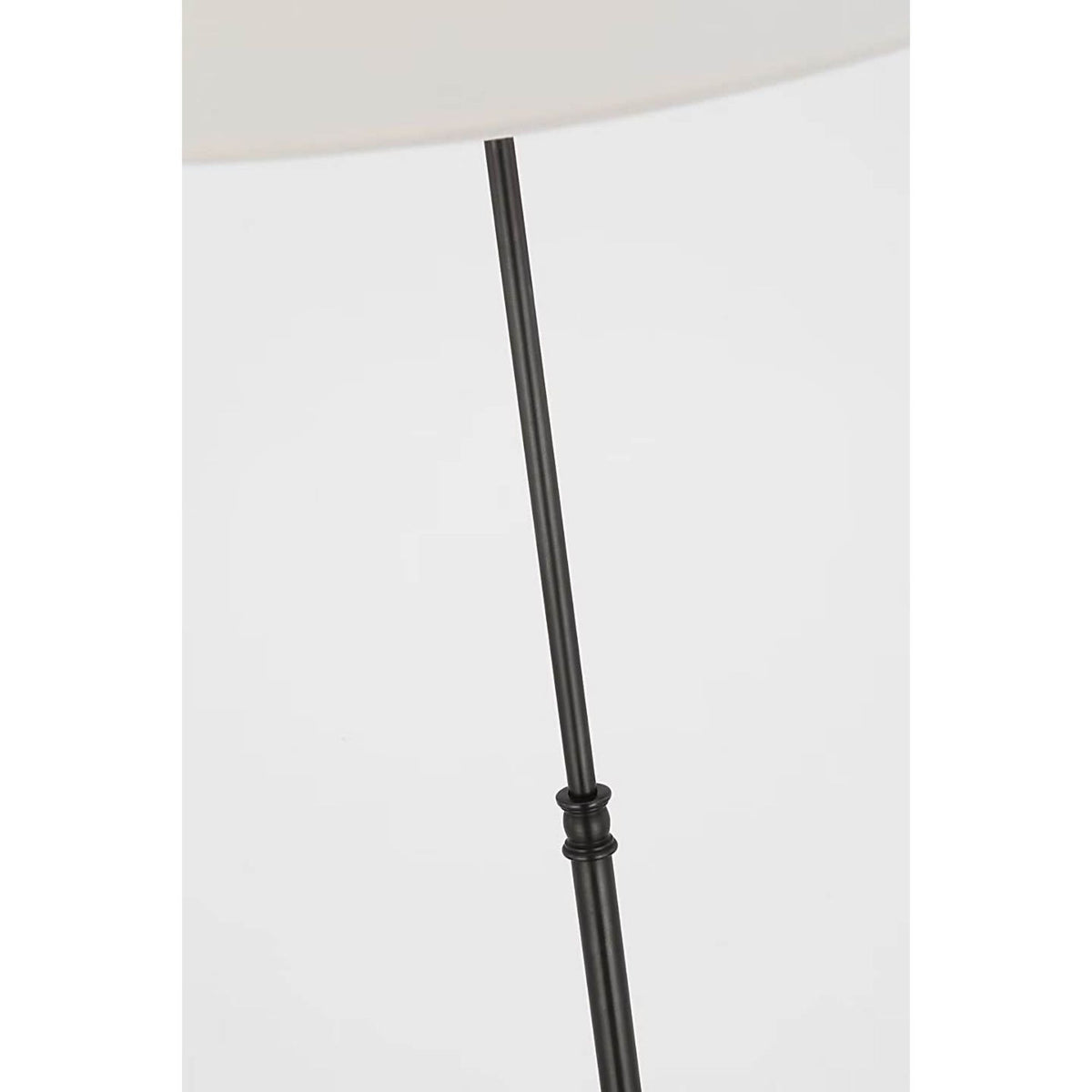 Suzanne Kasler Wyatt 52" Floor Lamp in Bronze with Linen Shade W13" x H52.25"
