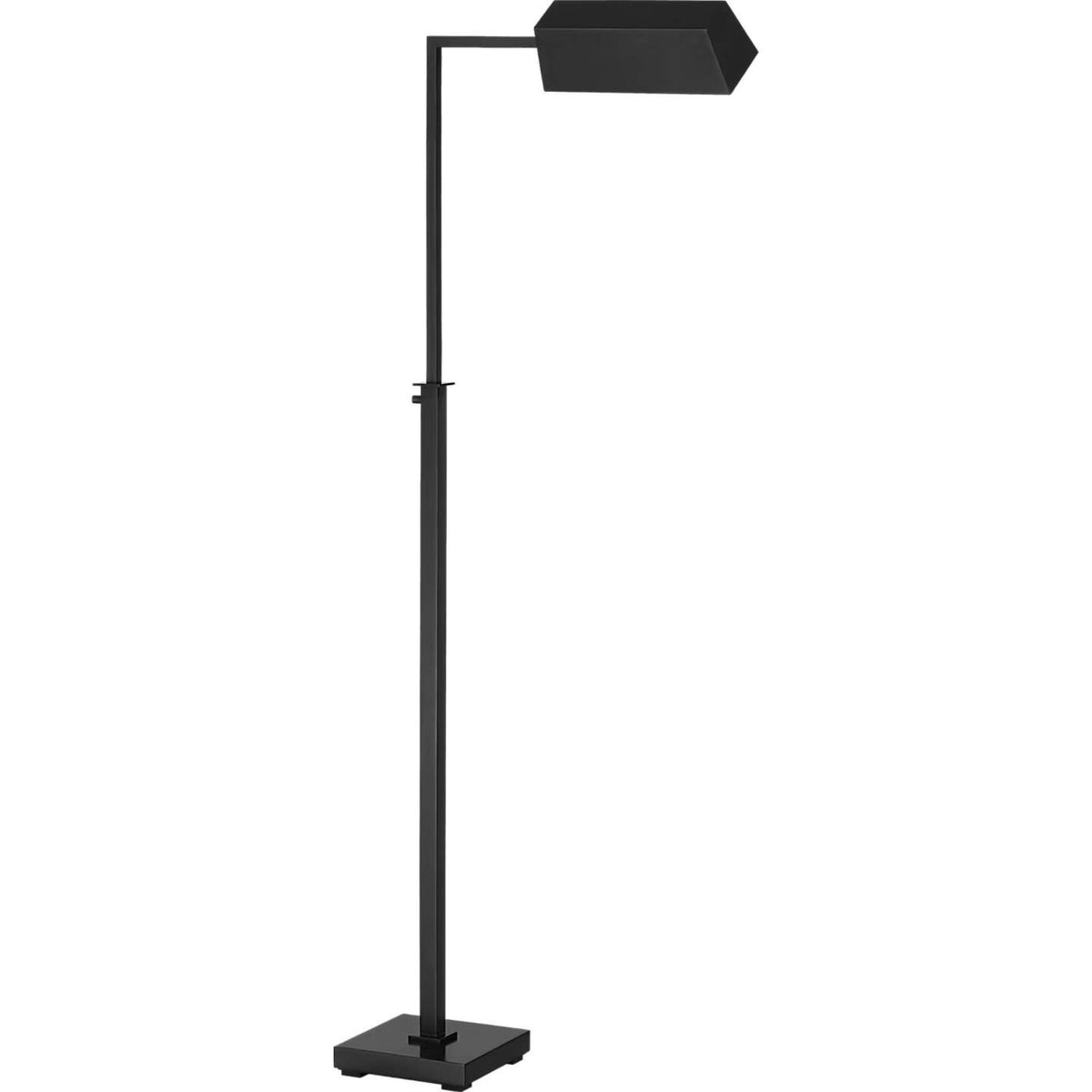 Suzanne Kasler Adley Adjustable Pharmacy Floor Lamp in Bronze W6.5" x H34" - 45" x E16.5"