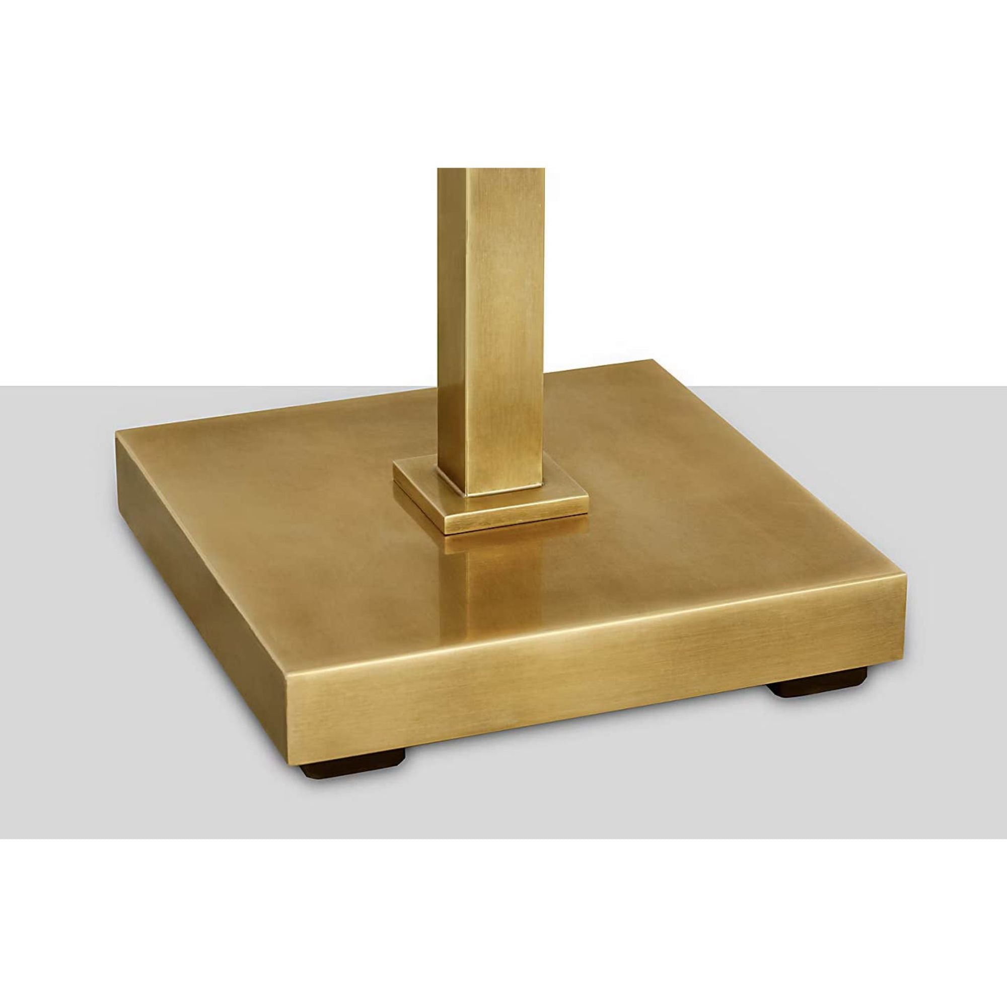 Suzanne Kasler Adley Adjustable Pharmacy Floor Lamp in Hand-Rubbed Antique Brass W6.5" x H34" - 45" x E16.5"