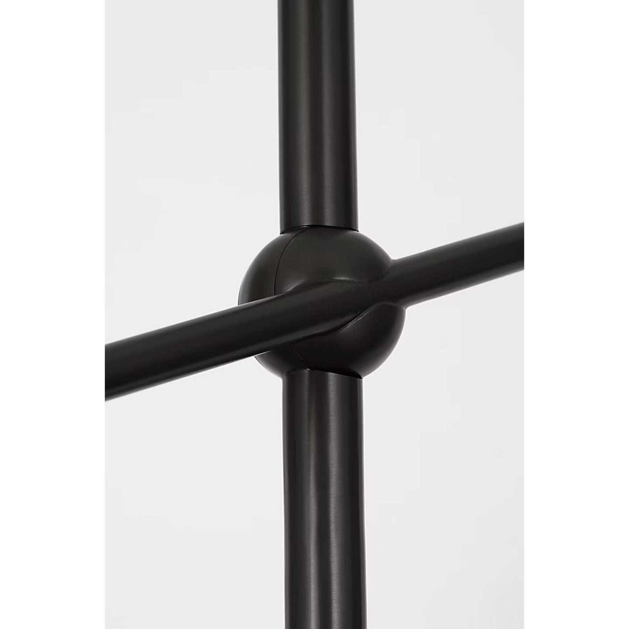 Suzanne Kasler Frederick 52" Pivoting Floor Lamp in Bronze with Linen Shade W8" x H52" - 63.25" x E32.25" - 35.5"