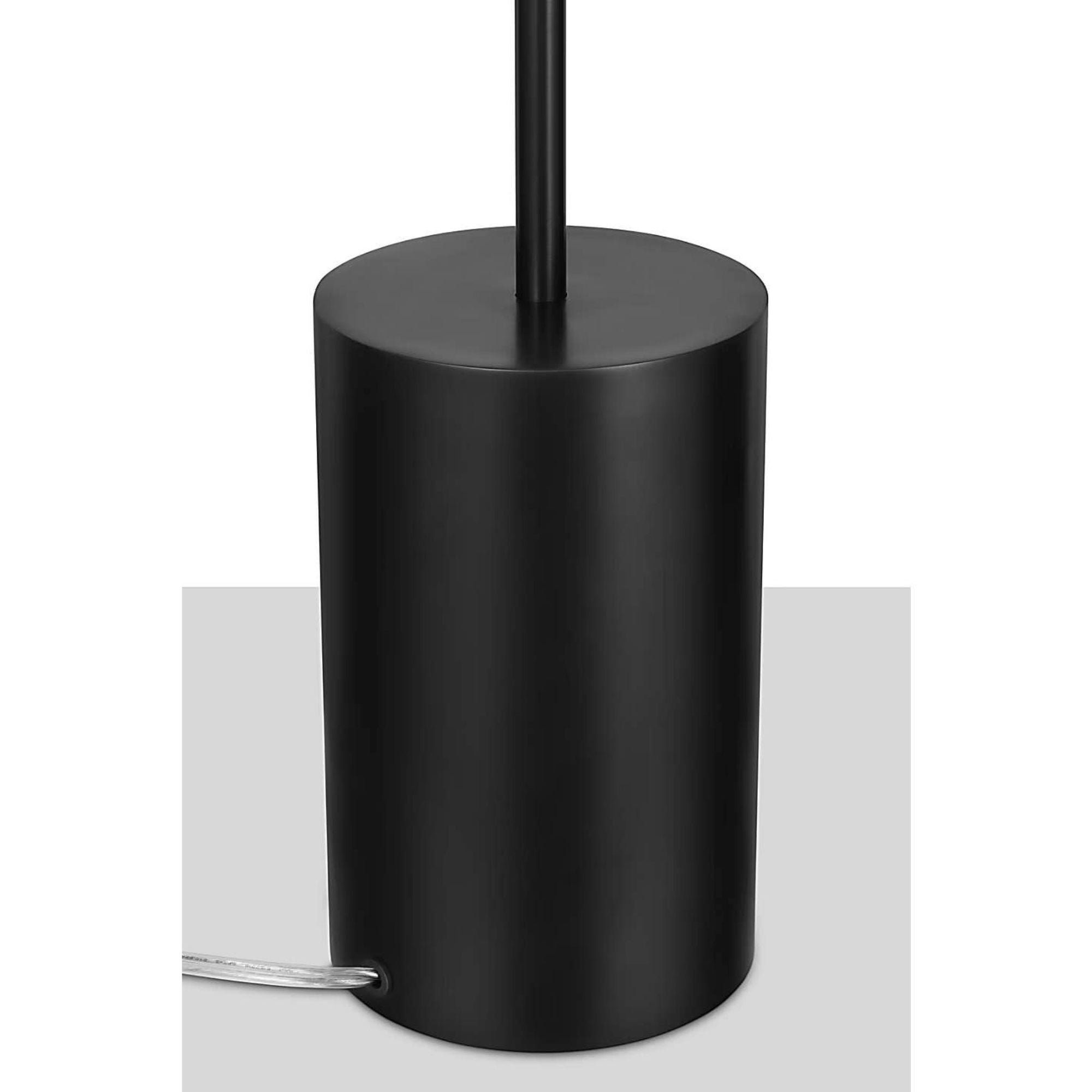 Suzanne Kasler Frederick 52" Pivoting Floor Lamp in Bronze with Linen Shade W8" x H52" - 63.25" x E32.25" - 35.5"