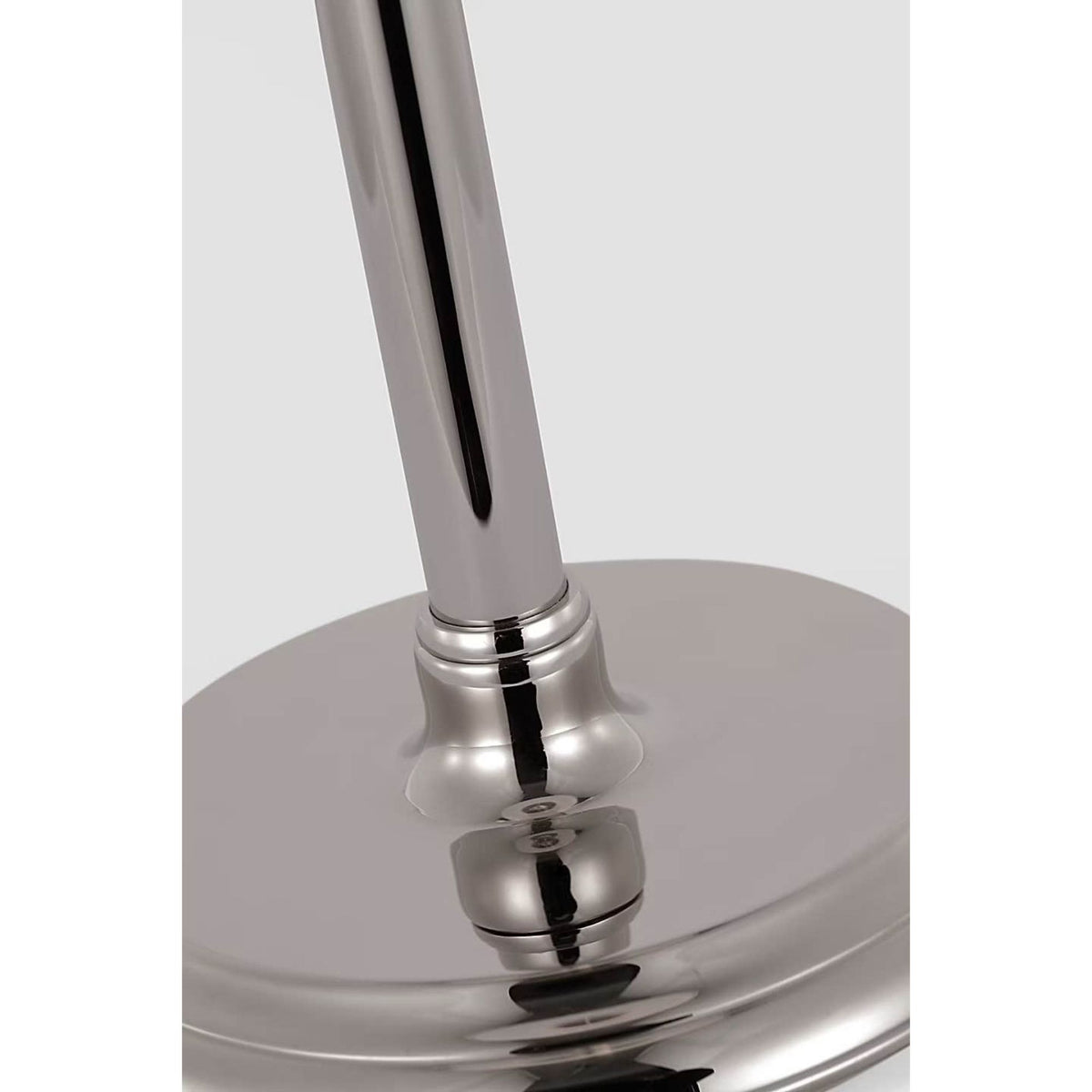 Suzanne Kasler Wyatt 29" Buffet Lamp in Polished Nickel with Linen Shade W10.5" x H29"