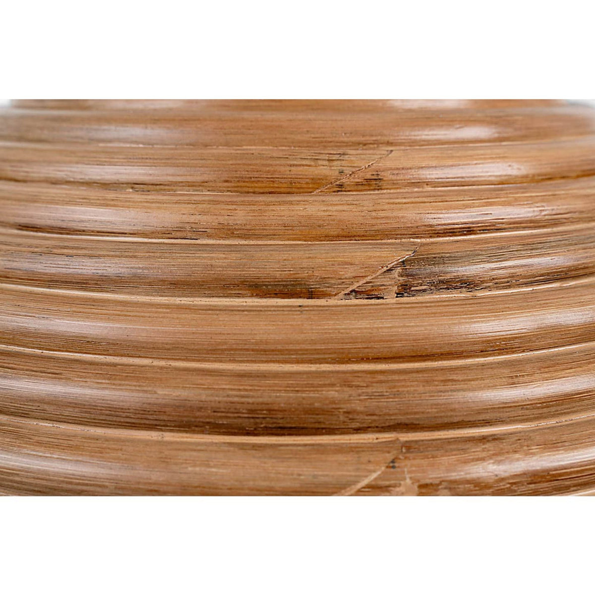 Suzanne Kasler Emerson 16" Pendant in Hand-Rubbed Antique Brass with Natural Rattan Shade W15.75" x H8.5"