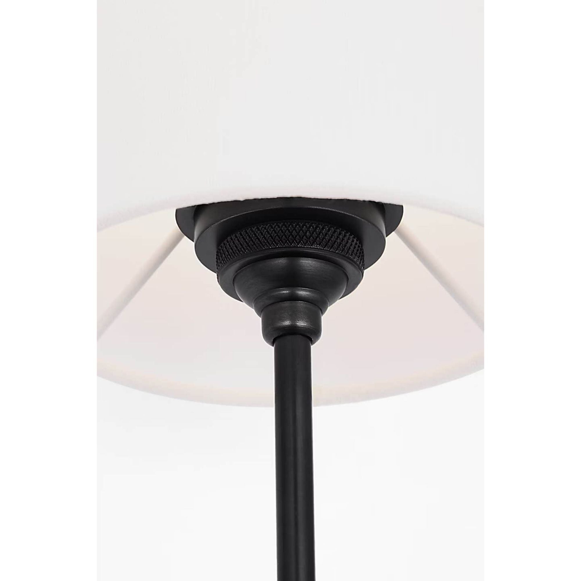 Thomas O'Brien Vendome 26" Single Cordless Sconce in Bronze with Linen Shade W5.5" x H26.25" x E8.25"