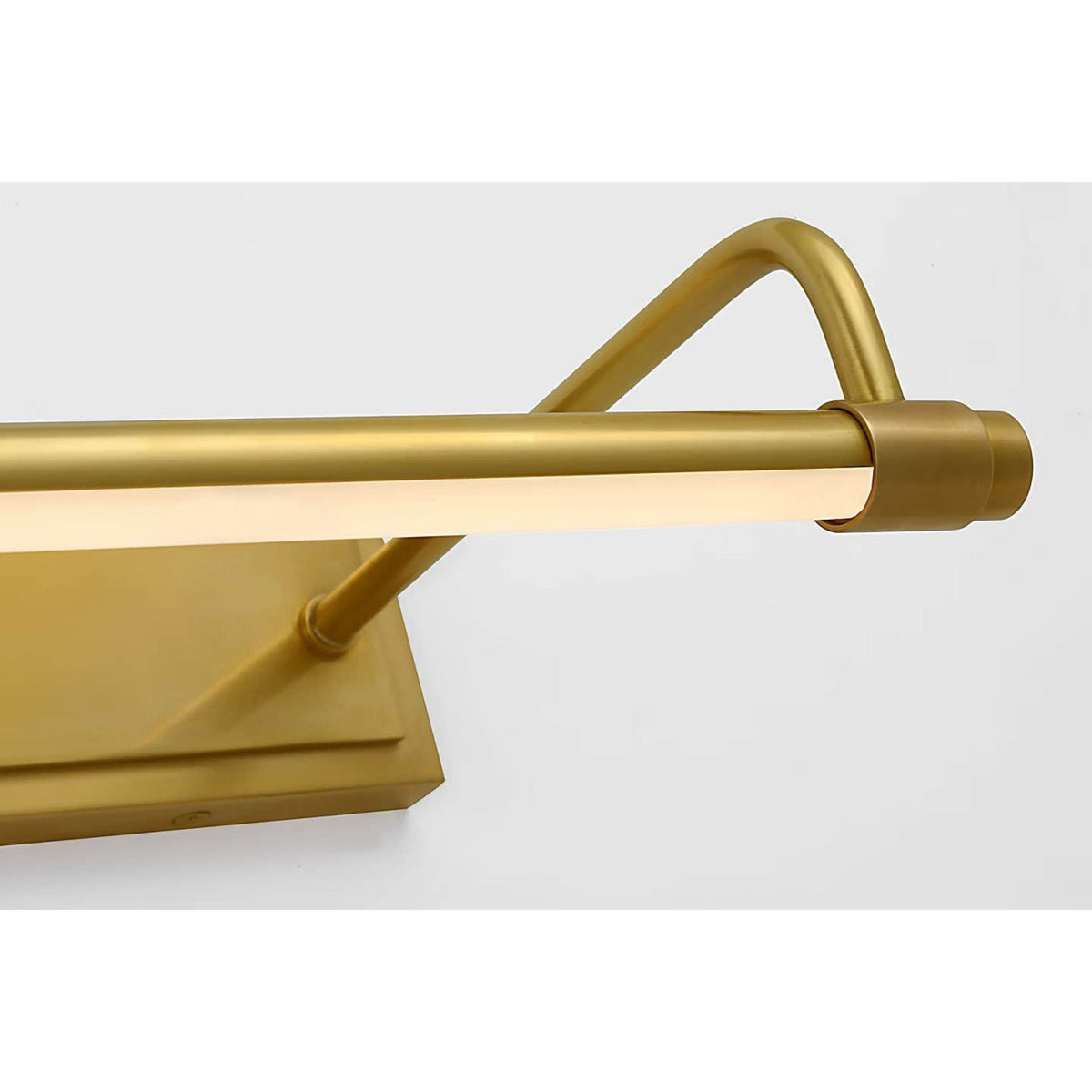 Thomas O'Brien Kidd 24" Hardwired Picture Light in Hand-Rubbed Antique Brass W24" x H4" x E8.5"