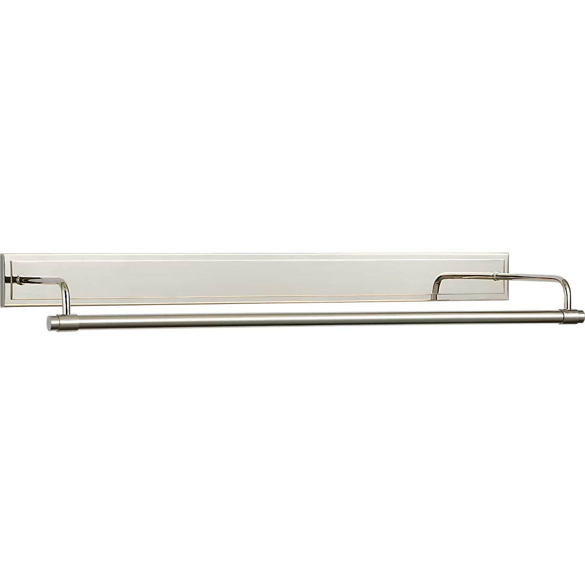 Thomas O'Brien Kidd 30" Hardwired Picture Light in Polished Nickel W30" x H4" x E8.5"