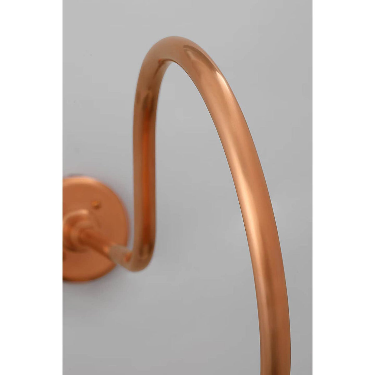Thomas O'Brien Academy 26" Angled Flynn Barn Light in Soft Copper with 12.5" Rockhouse Shade W12.5" x H22" x E26"