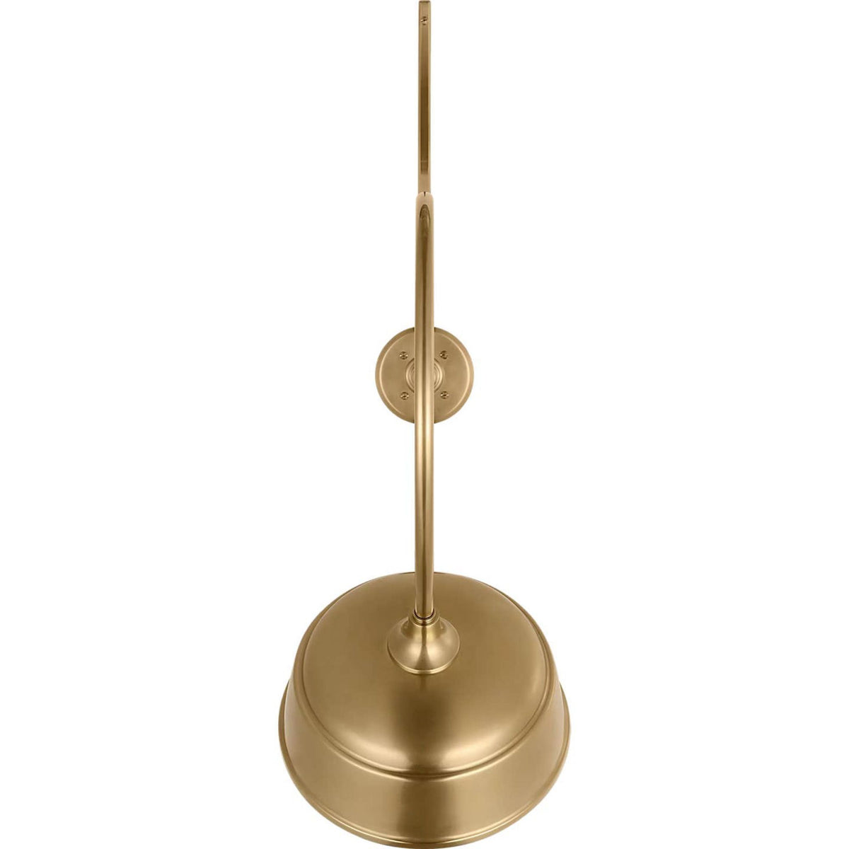 Thomas O'Brien Academy 26.5" Anchored Larrabee Barn Light in Hand-Rubbed Antique Brass with 12.5" Rockhouse Shade W12.5" x H36.5" x E26.5"