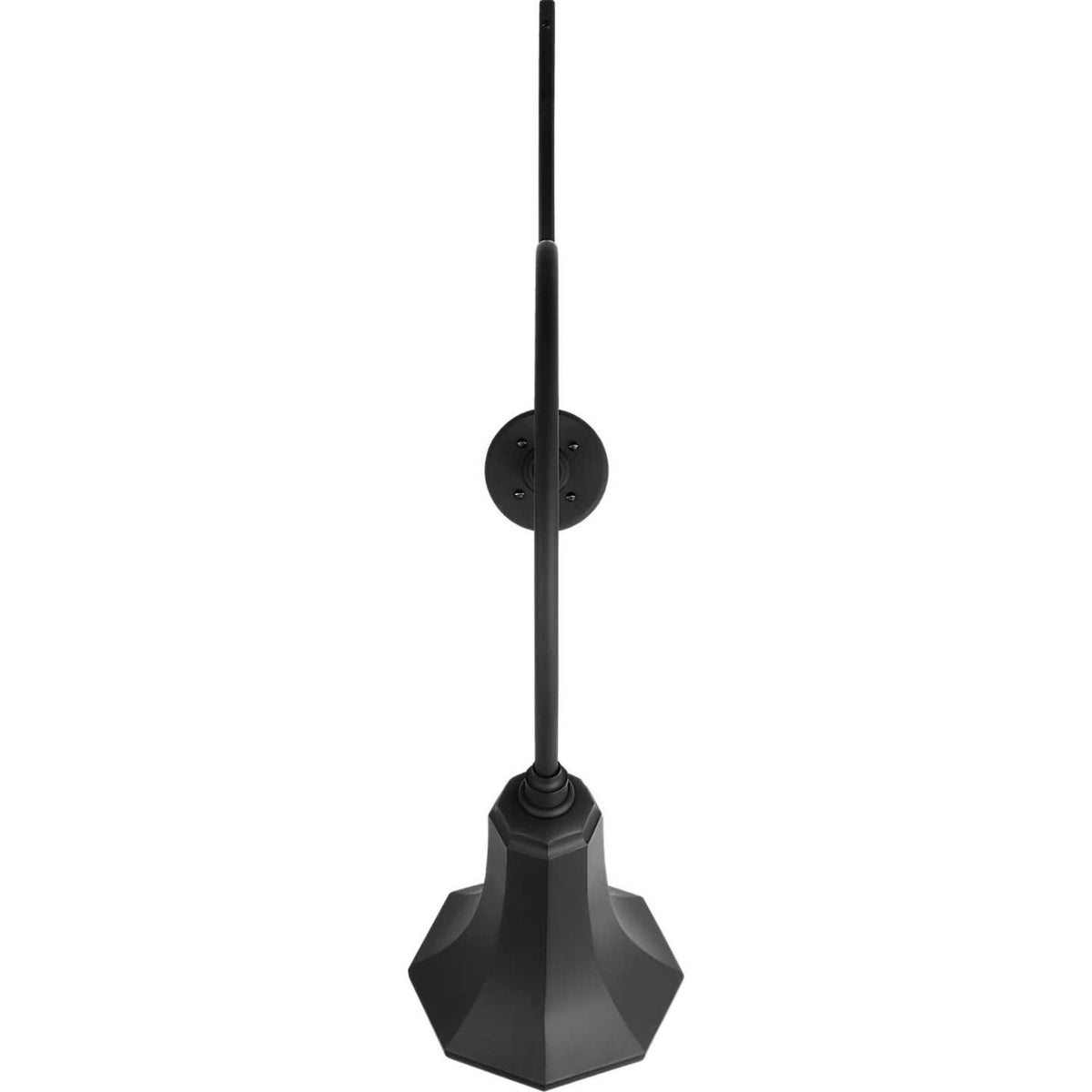 Thomas O'Brien Academy 26.5" Anchored Larrabee Barn Light in Matte Black with 9.25" Savannah Shade W9.25" x H37.75" x E26.5"