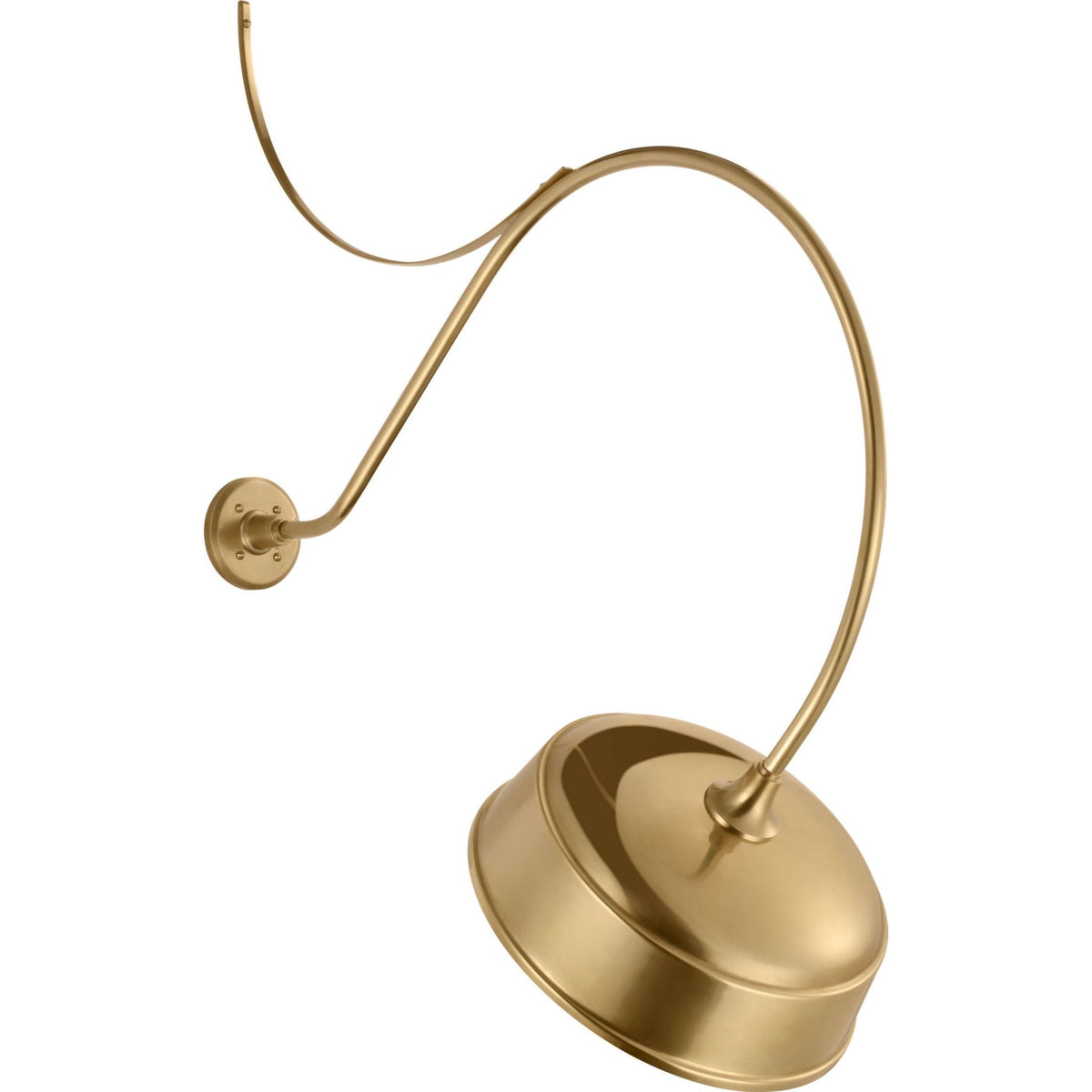 Thomas O'Brien Academy 36" Anchored Larrabee Barn Light in Hand-Rubbed Antique Brass with 16" Rockhouse Shade W16" x H44.25" x E36"