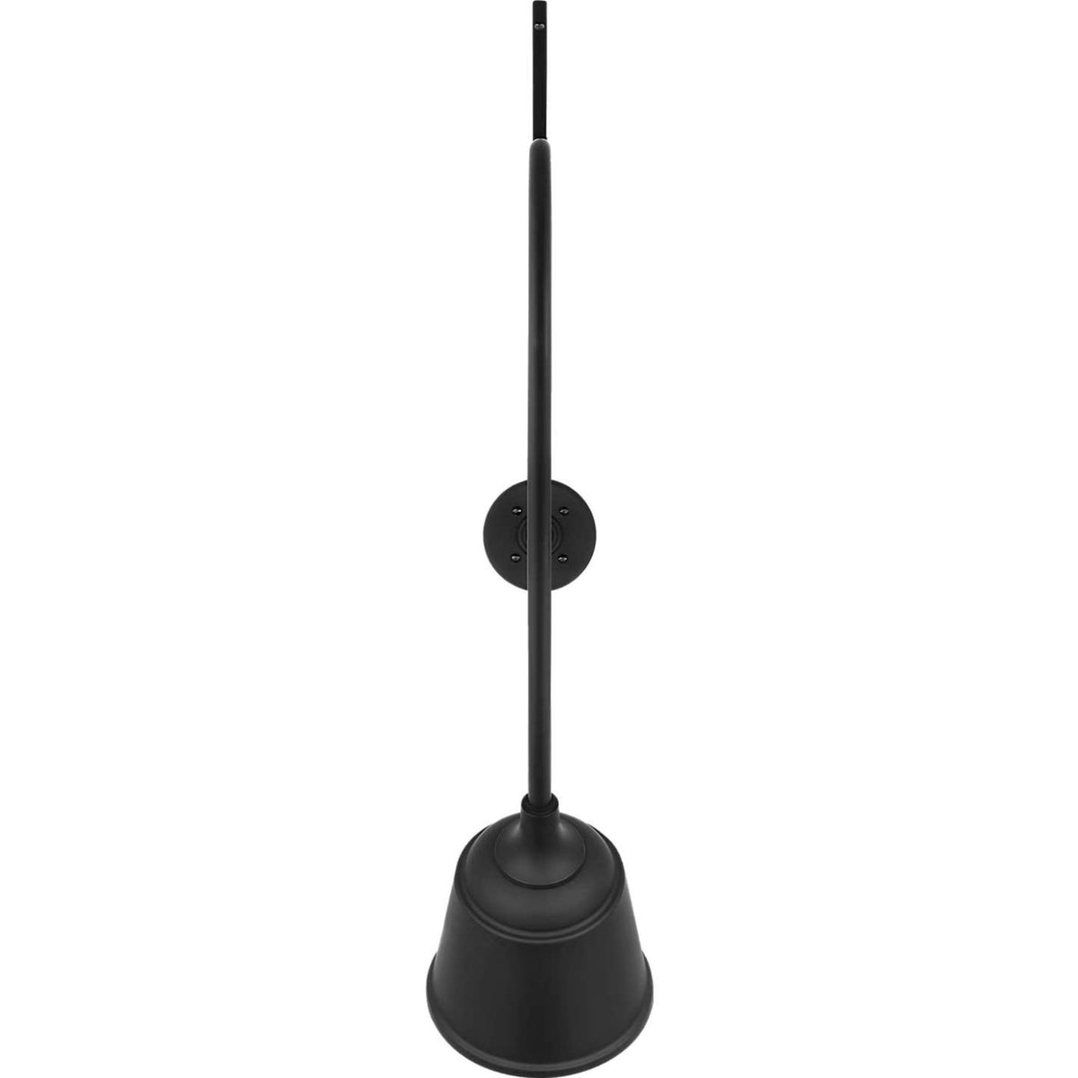 Thomas O'Brien Academy 36" Anchored Larrabee Barn Light in Matte Black with 8" Rockhouse Shade W8" x H42.25" x E36"