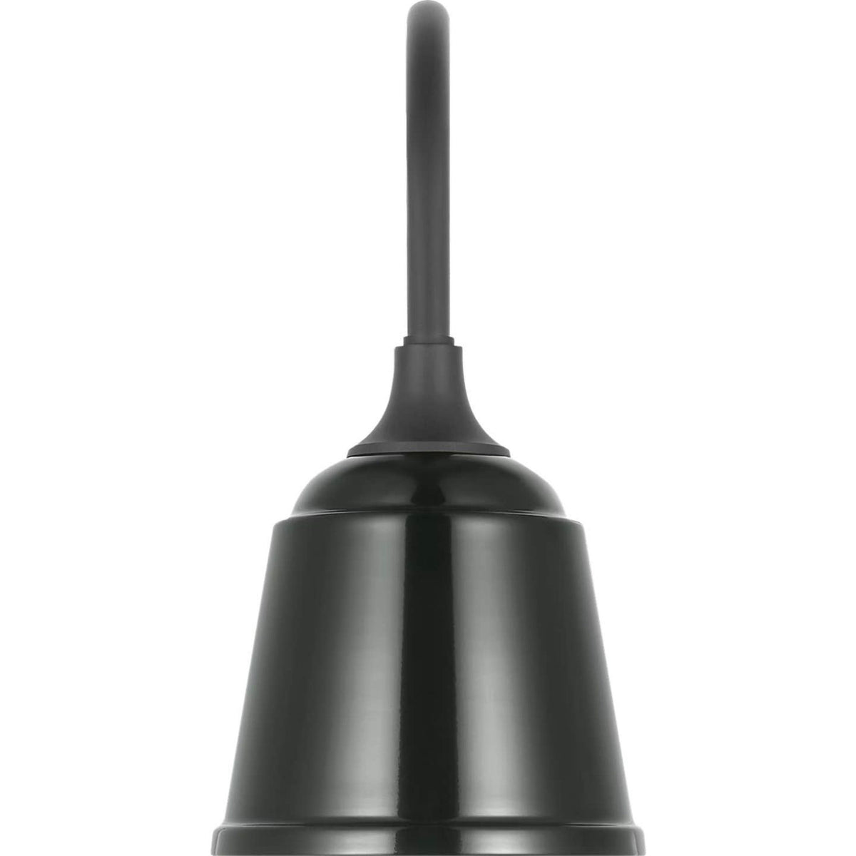 Thomas O'Brien Academy 11" Arched Mack Barn Light in Matte Black with 8" Green Rockhouse Shade W8" x H16.25" x E14.5"